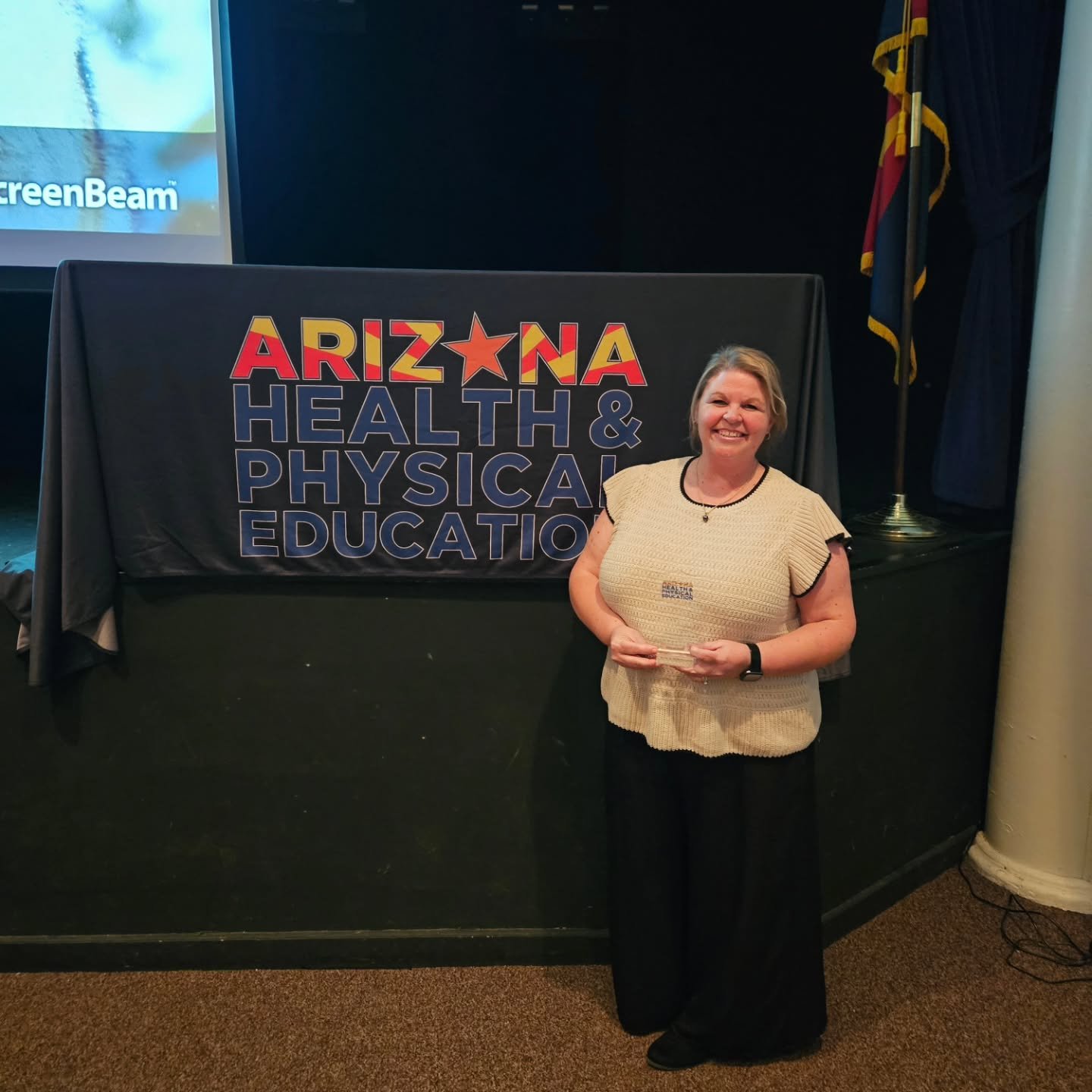 It was truly an honor to be recognized last night at the Arizona Health &amp; Physical Education Awards as the 2026 Innovative Teacher of the Year.

As the plaques says: For inspiring lifelong healthy habits through dedicated and passionate teaching.