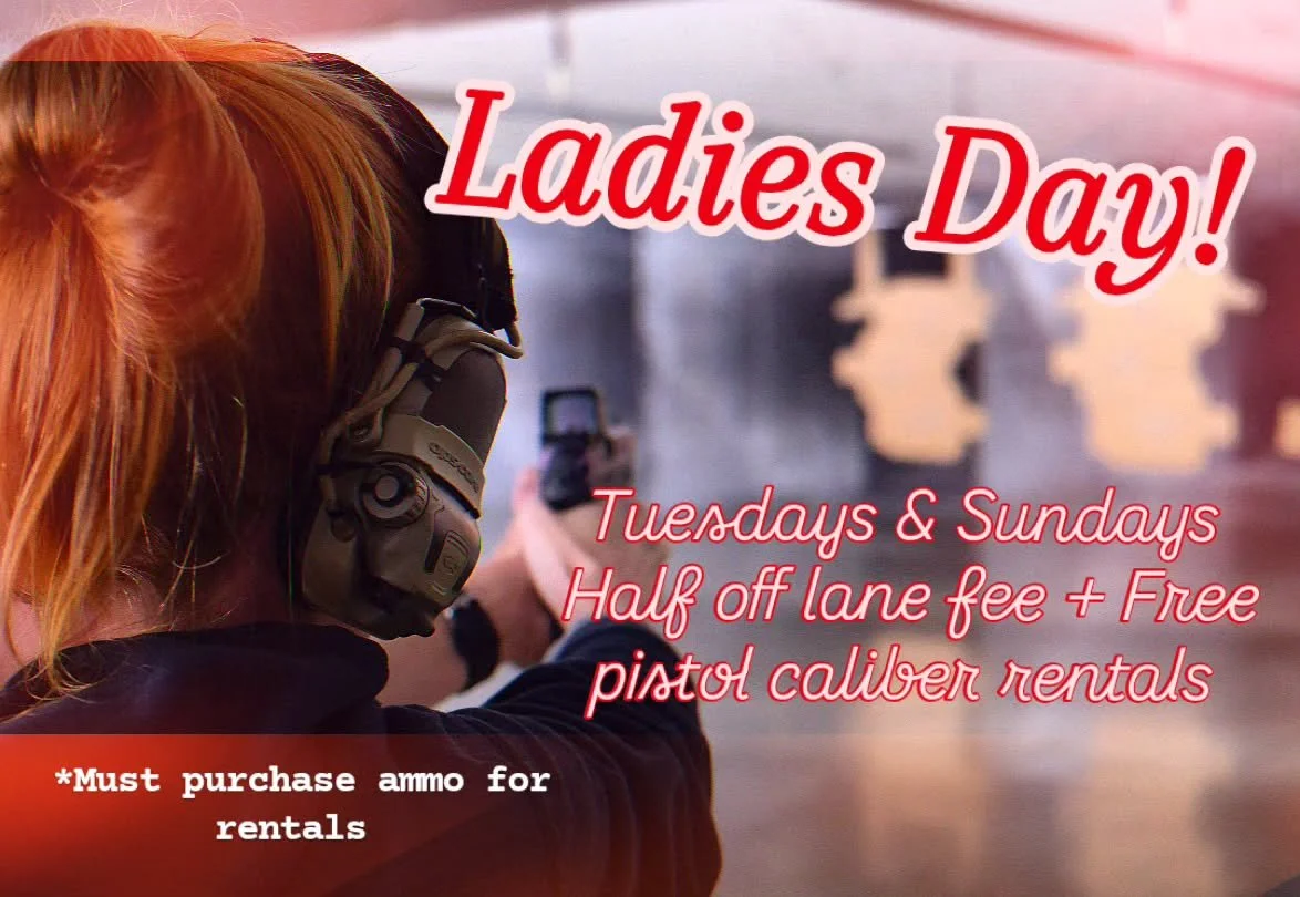 Ladies day, Every Tuesday and Sunday!  All day long. 

Guys need a Idea for Date night ? Well, here you go!