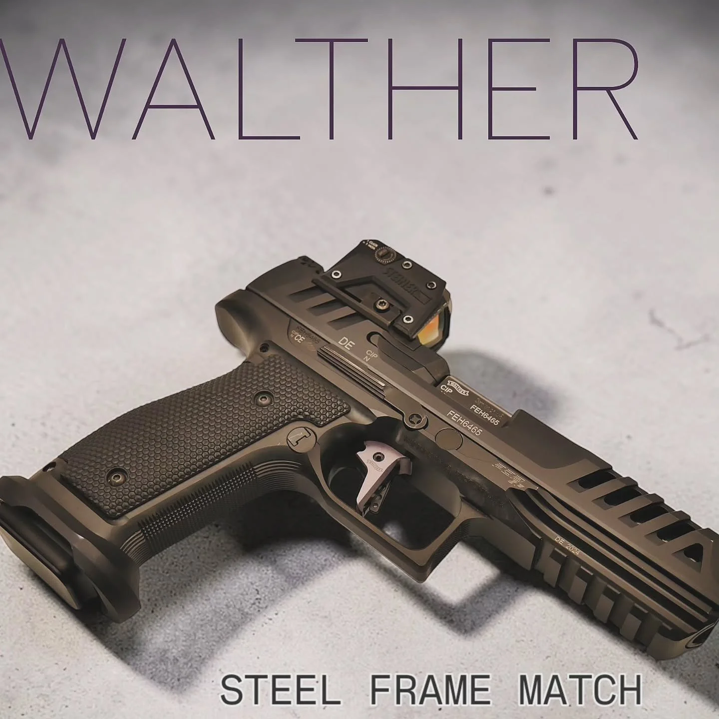 The PDP SF 5" with Steiner Mps 😎 #iykyk #pdpsteelframe #waltherarms #stafffavorite