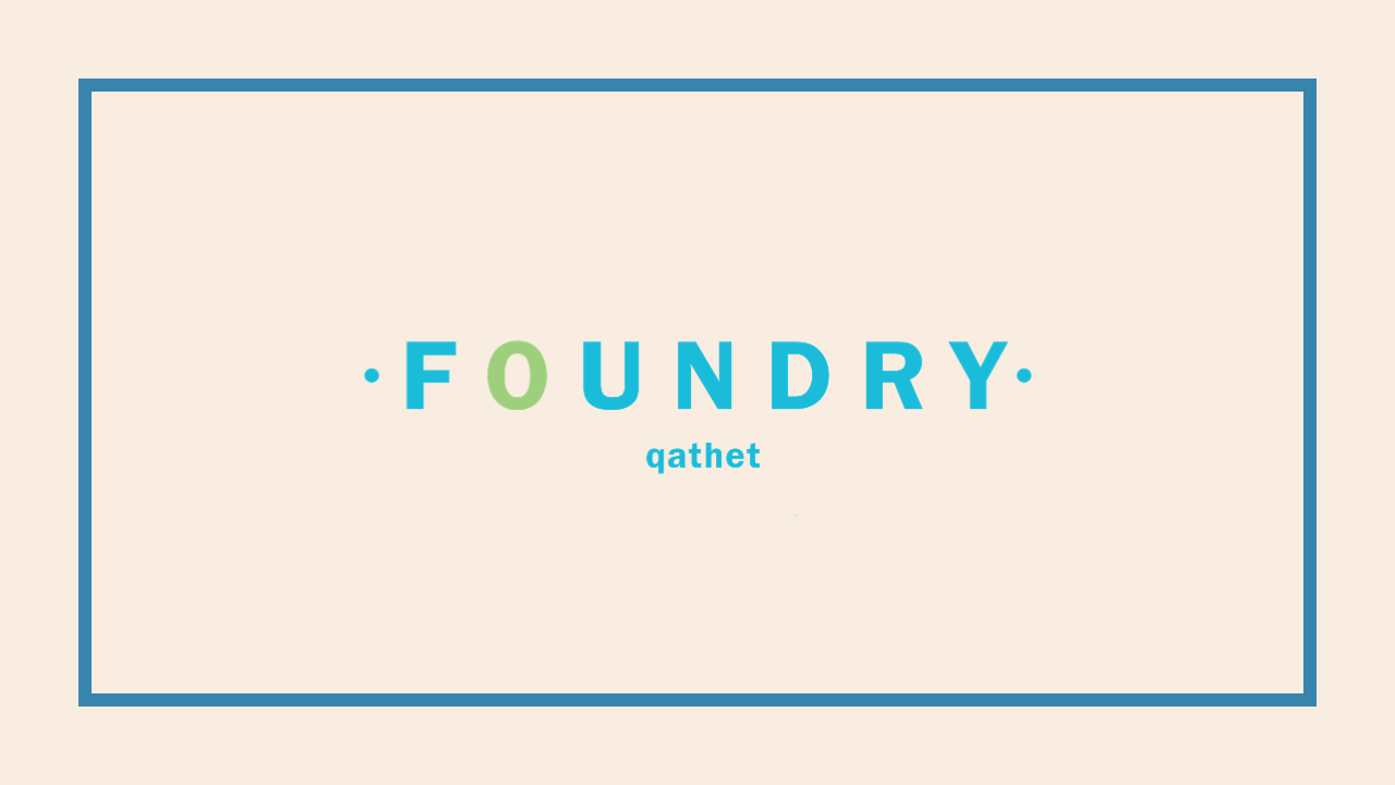 Logo for Foundry qathet