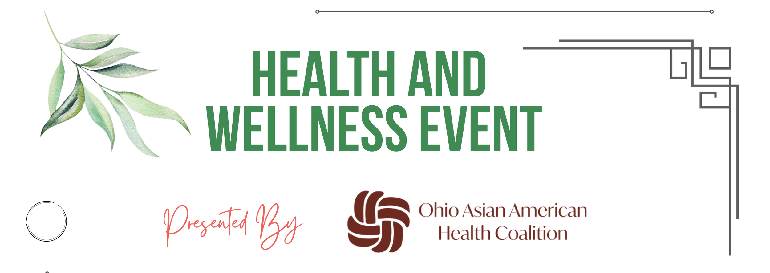 Health and Wellness Event