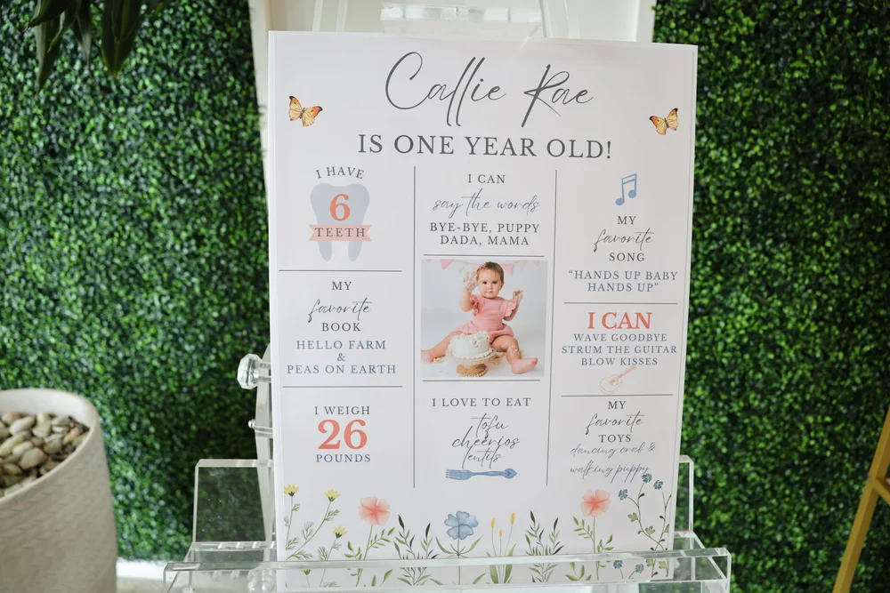 Callie's 1st Birthday Party