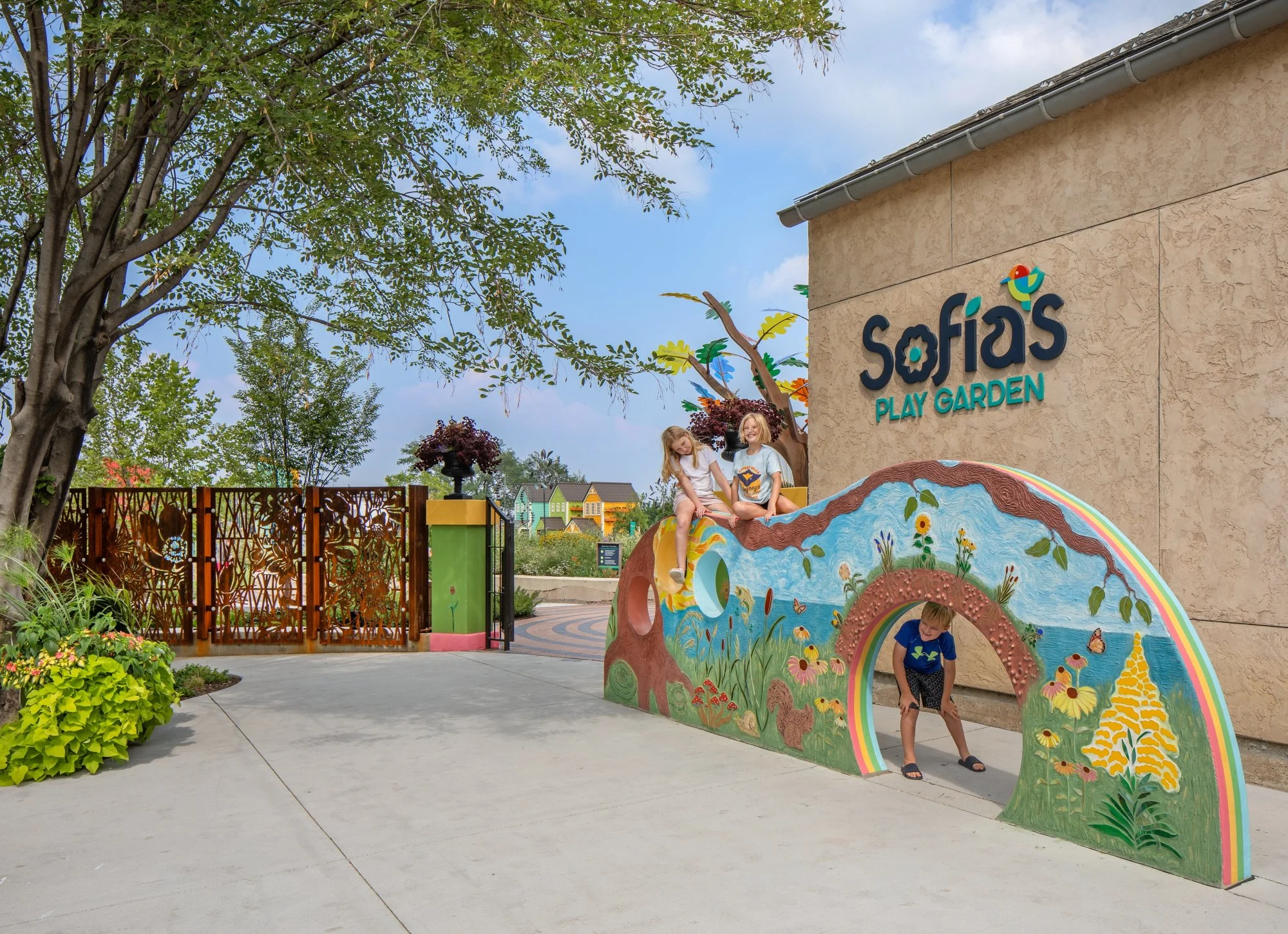 Entrance to Sofia's Play Garden