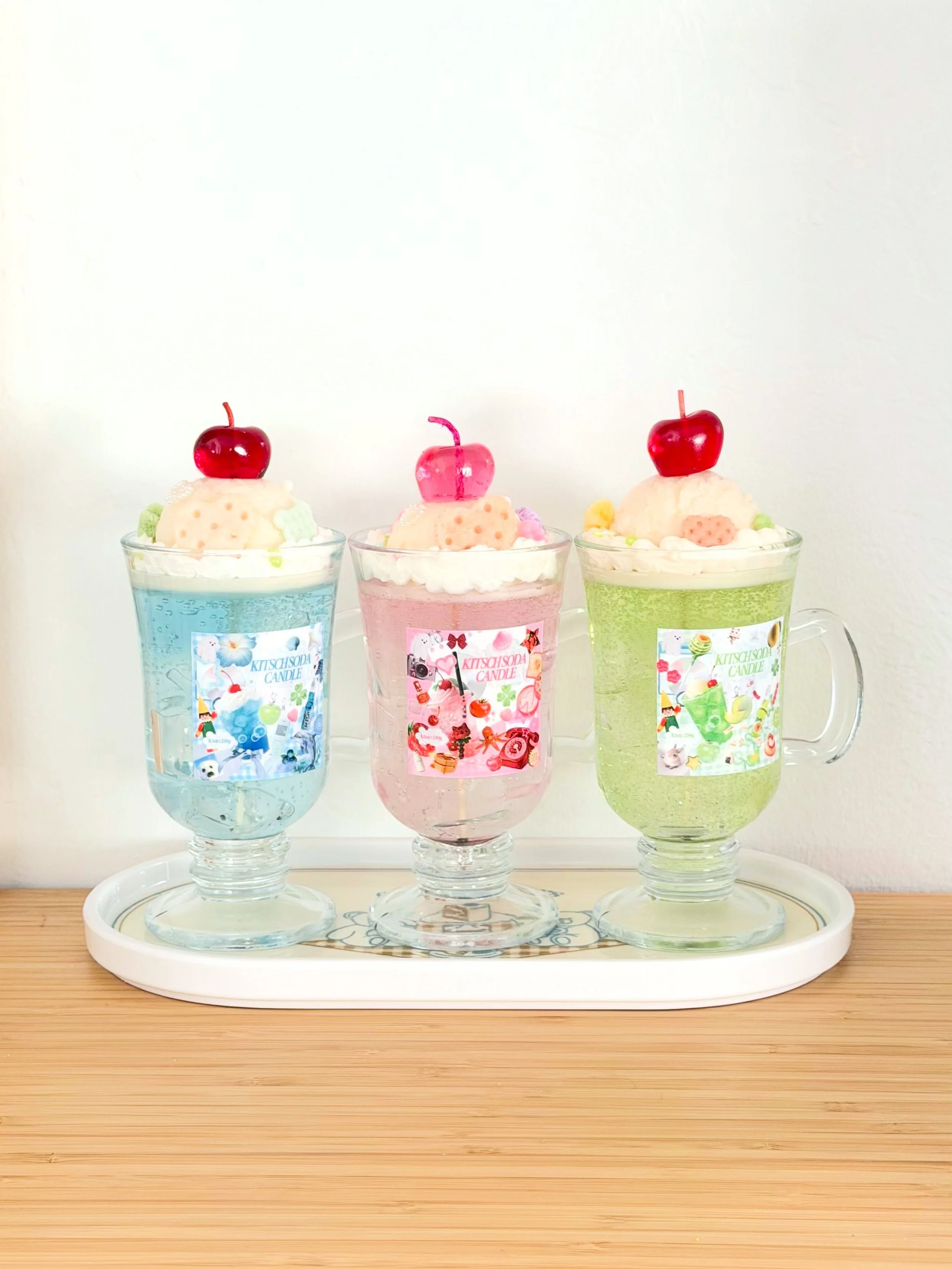 kitsch soda candles 🍓🍈🏝️
- did you miss out on these? I sold out of all but the strawberry soda ones! 

Something to note: these are mainly for decor, so you don&rsquo;t need to burn them! Just let them scent up your space 💖

I&rsquo;ll put them 