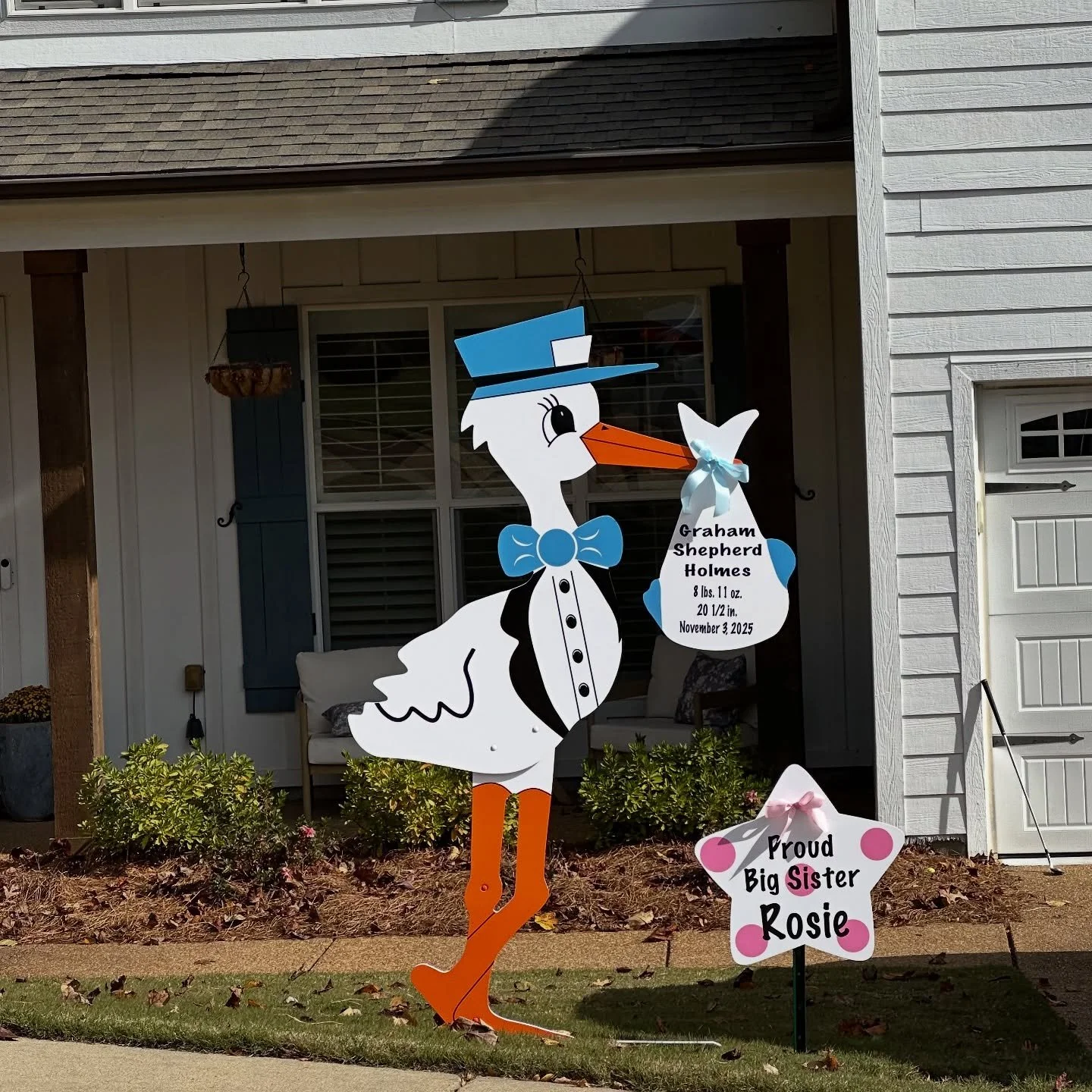 Welcome home, Graham! 💙💙💙

#oxfordstorks #babyboy #birthannouncement #oxfordms