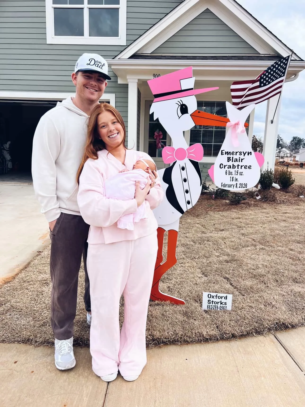 Welcome home Emersyn!🎀🌸🩷 She arrived just in time for Valentines Day cuddles! ❣️