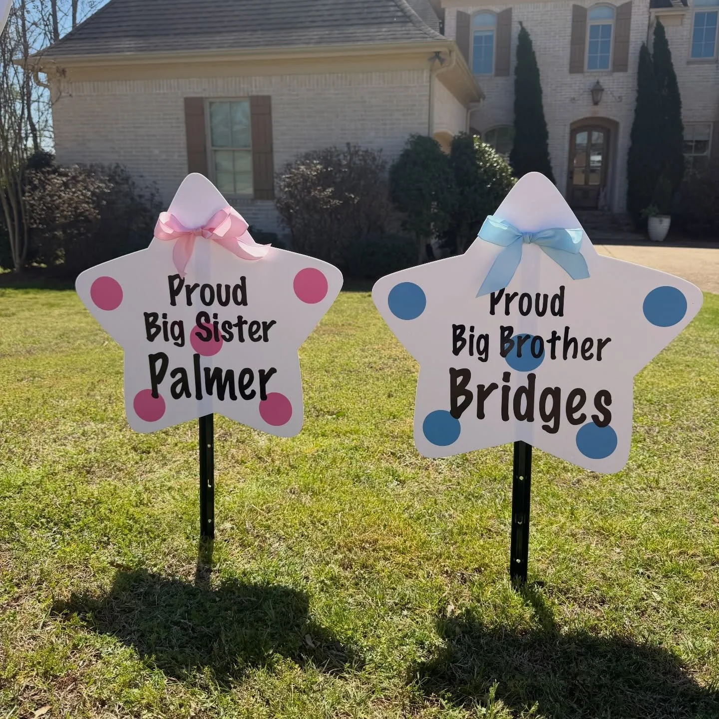 Sibling stars make deliveries so much fun! ⭐️🩷⭐️💙⭐️ 

Add on a sibling star to celebrate those proud big brothers &amp; sisters! Best part? The stars are yours to keep once the rental is up!