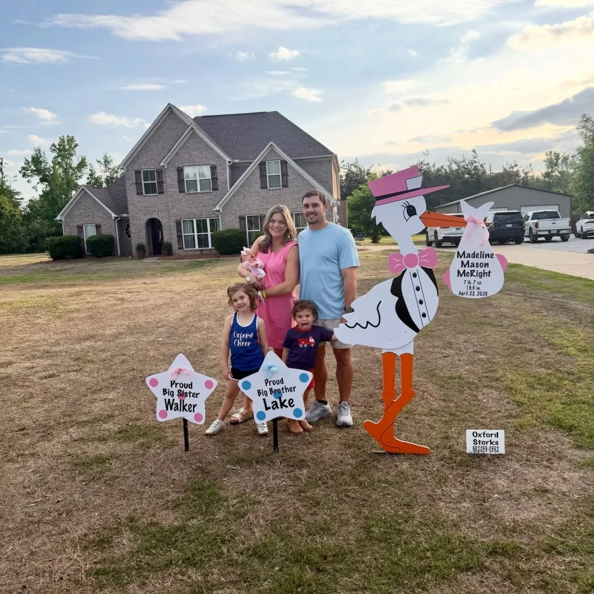 Such a joy to welcome home this sweet family of FIVE! 👼🏻⭐️🩷🩵🤍