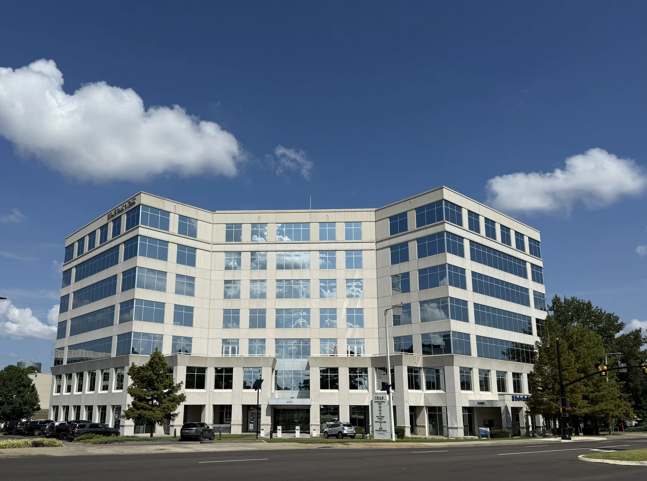 Triad Center III / 
150,000 SF speculative office building,
Developed at Highwoods, 2009.
Memphis' first LEED-certified office building