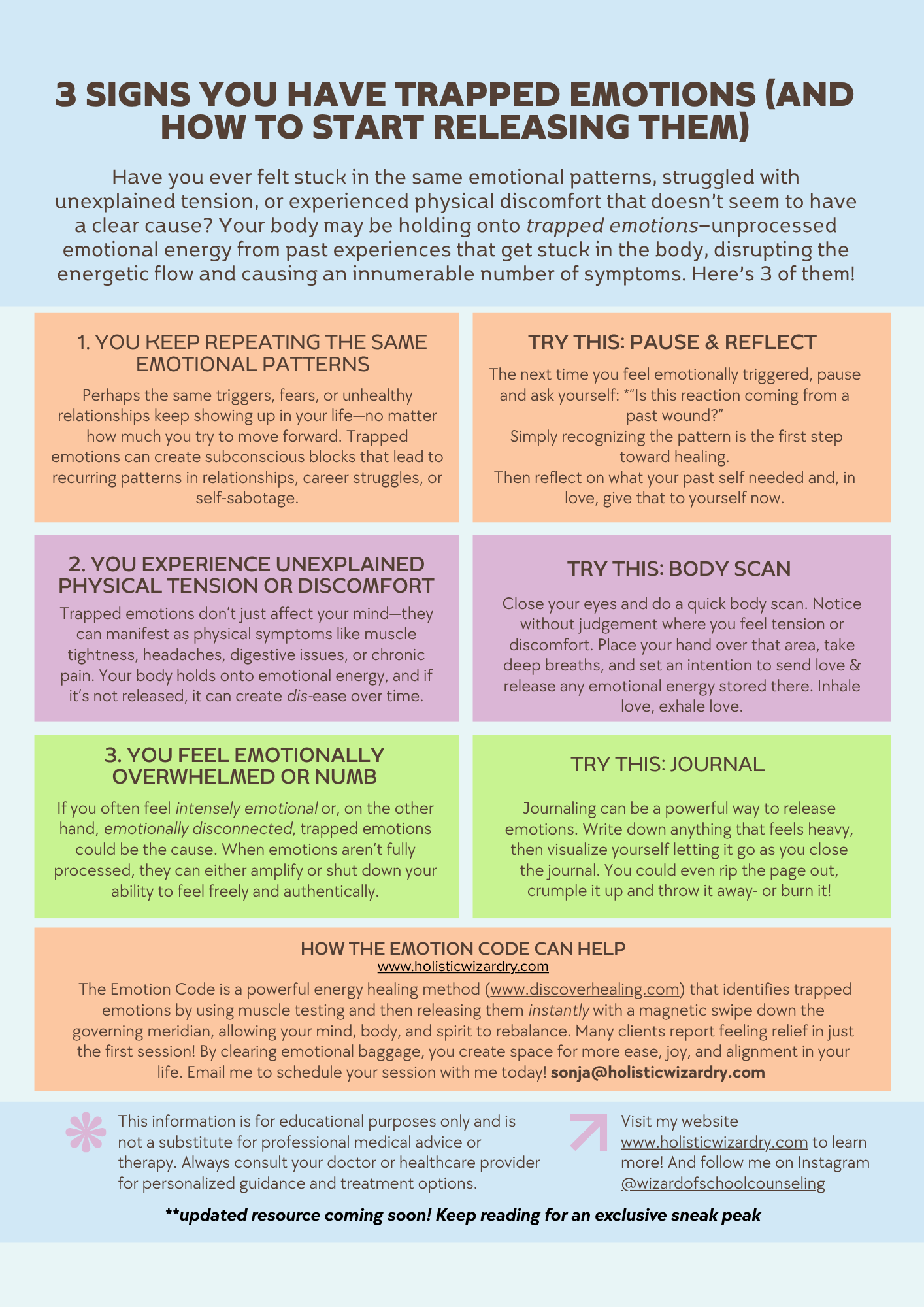 Trapped Emotions Guide