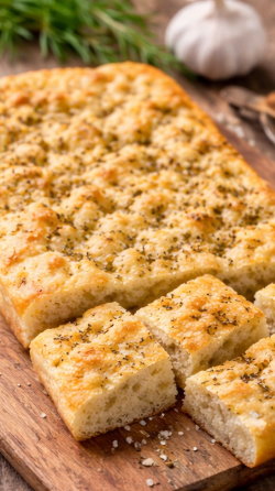 Focaccia Bread (Without the Novel)