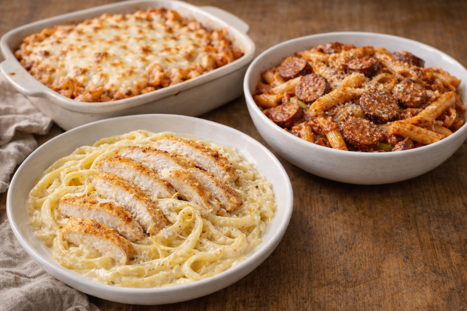 3 Pasta Dinners Under $10 That Actually Fill a Family