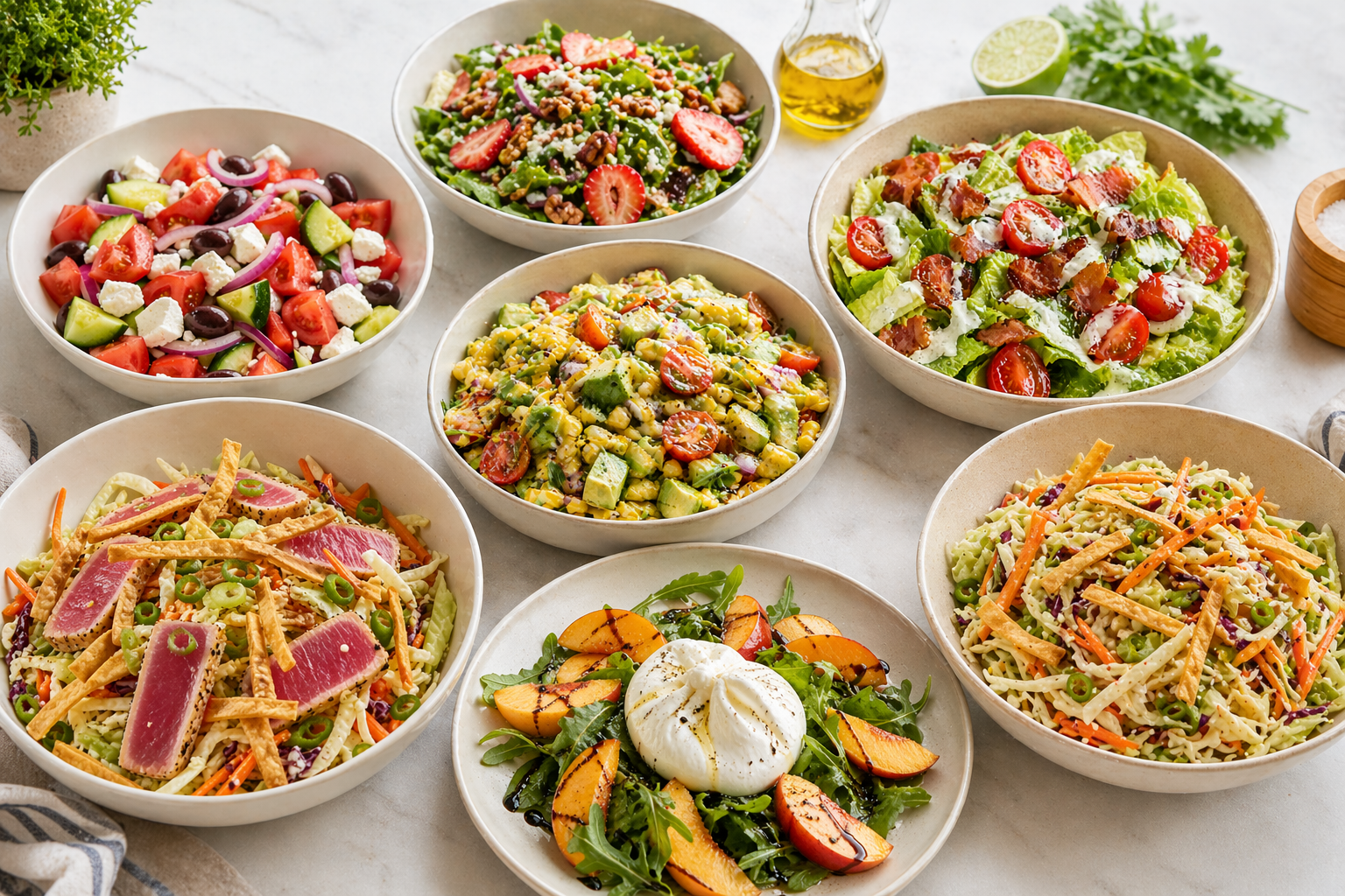 20 Easy Summer Salads That Are Fresh, Flavorful, and Perfect for Hot Days