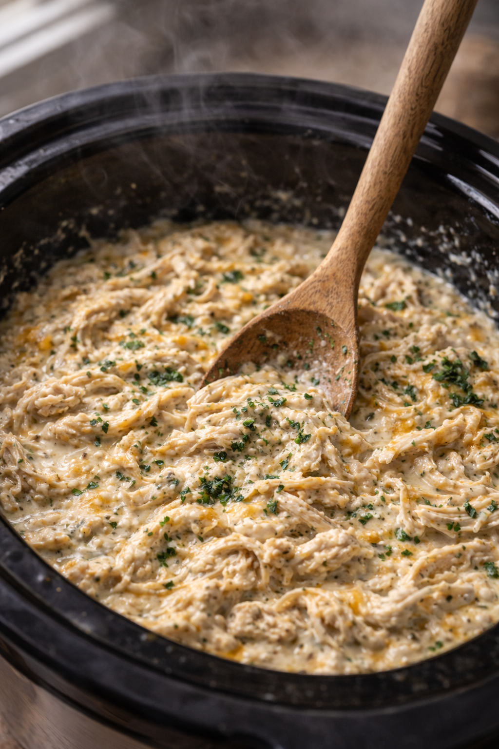 Crockpot Creamy Ranch Chicken