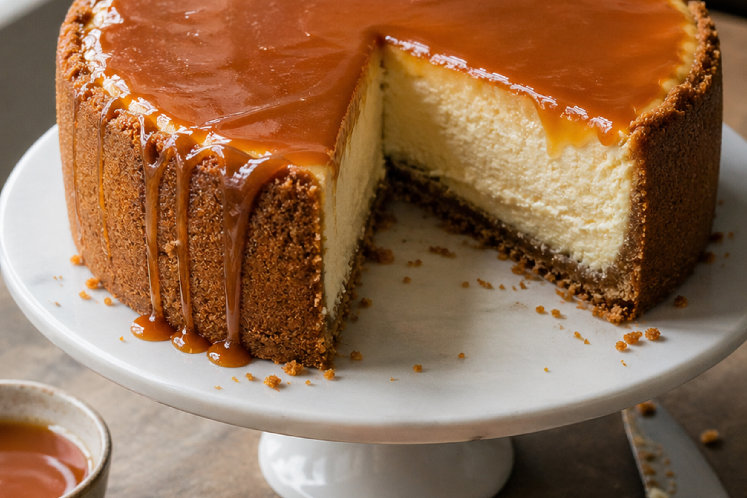 The Saucy Spoon Cheesecake: Creamy, Salty-Sweet, and Totally Worth It