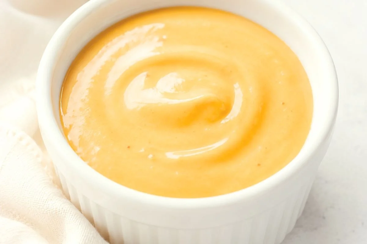 opycat Chick-fil-A sauce in a white ramekin