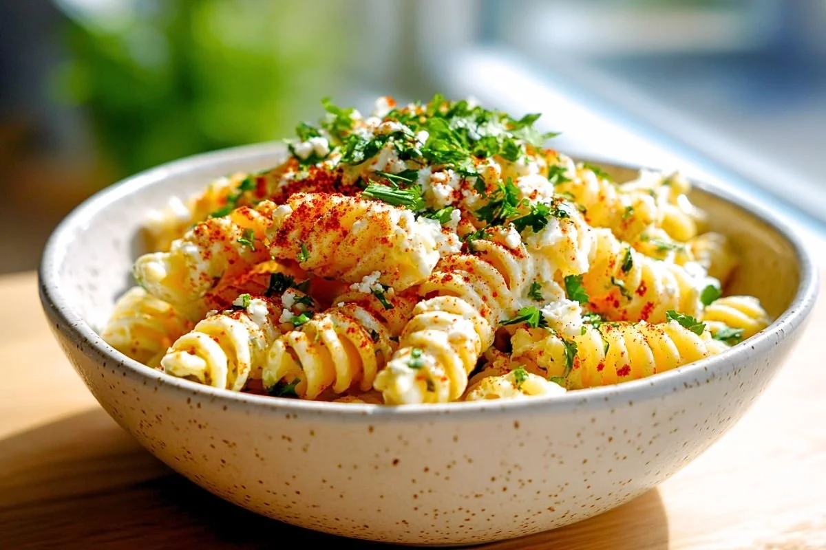 Mexican Street Corn Pasta Salad Recipe