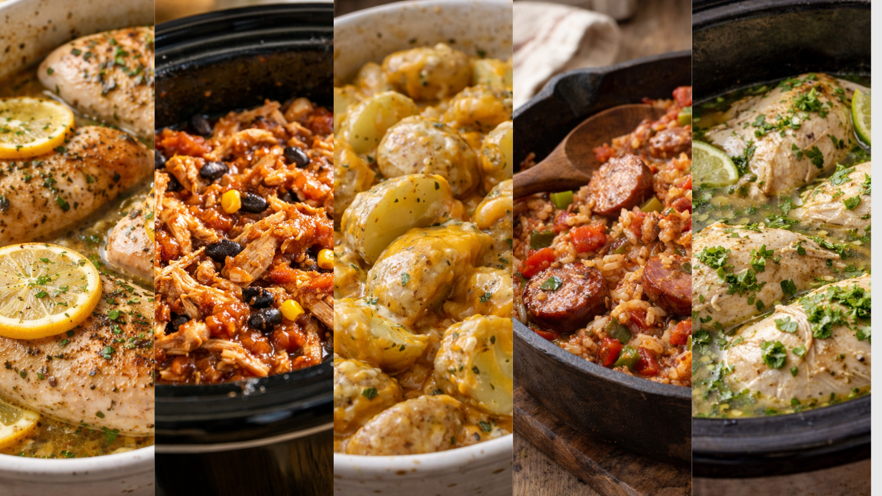 30 Easy Spring Crockpot Meals (Dump &amp; Go Recipes for Busy Days)