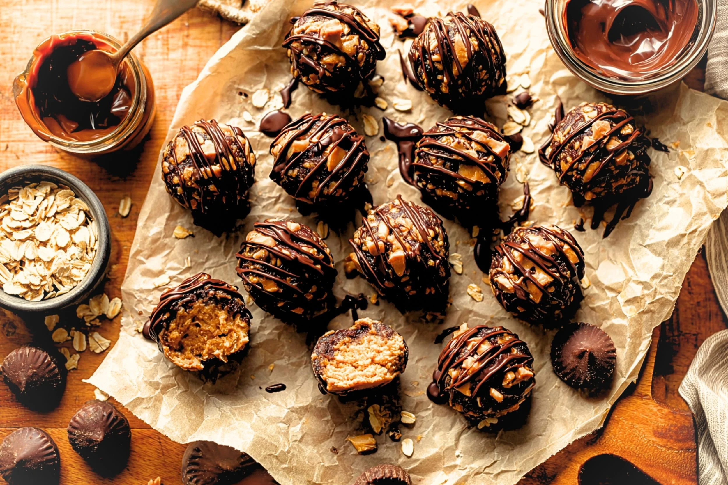 No-Bake Reese's Protein Balls (10 Minutes, High Protein, Crazy Good)