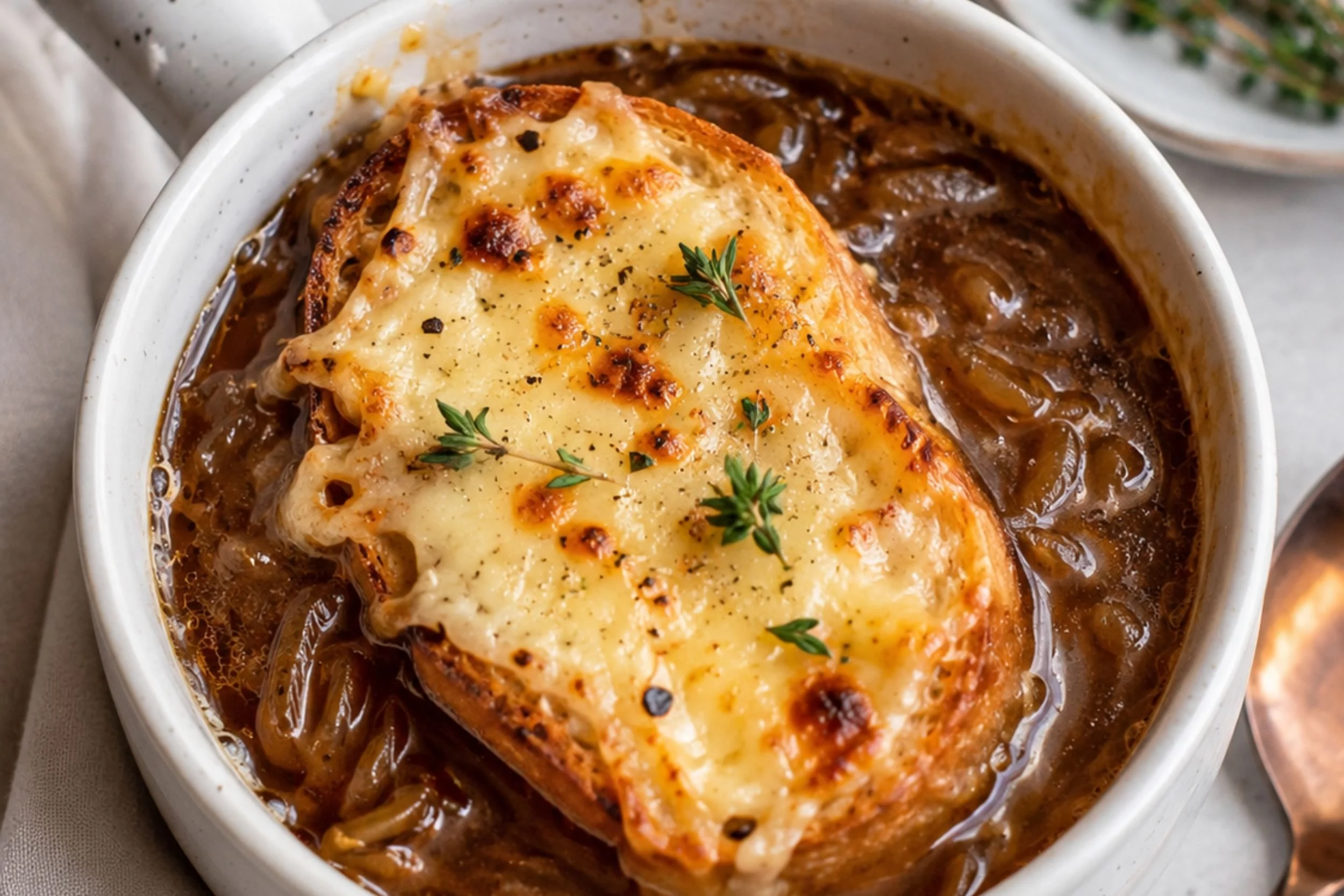 Mama's French Onion Soup (The Get-Well-Soon Bowl)