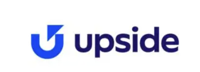Upside logo with stylized U and text.