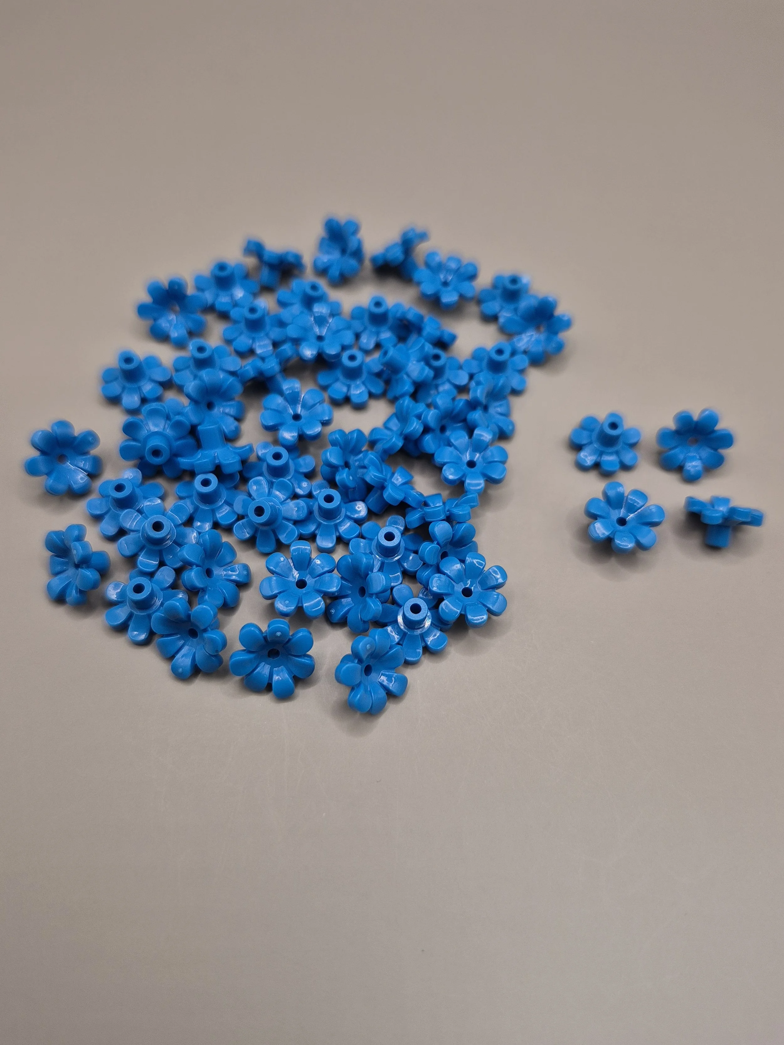 Dark Azure Flower part for Lei parts