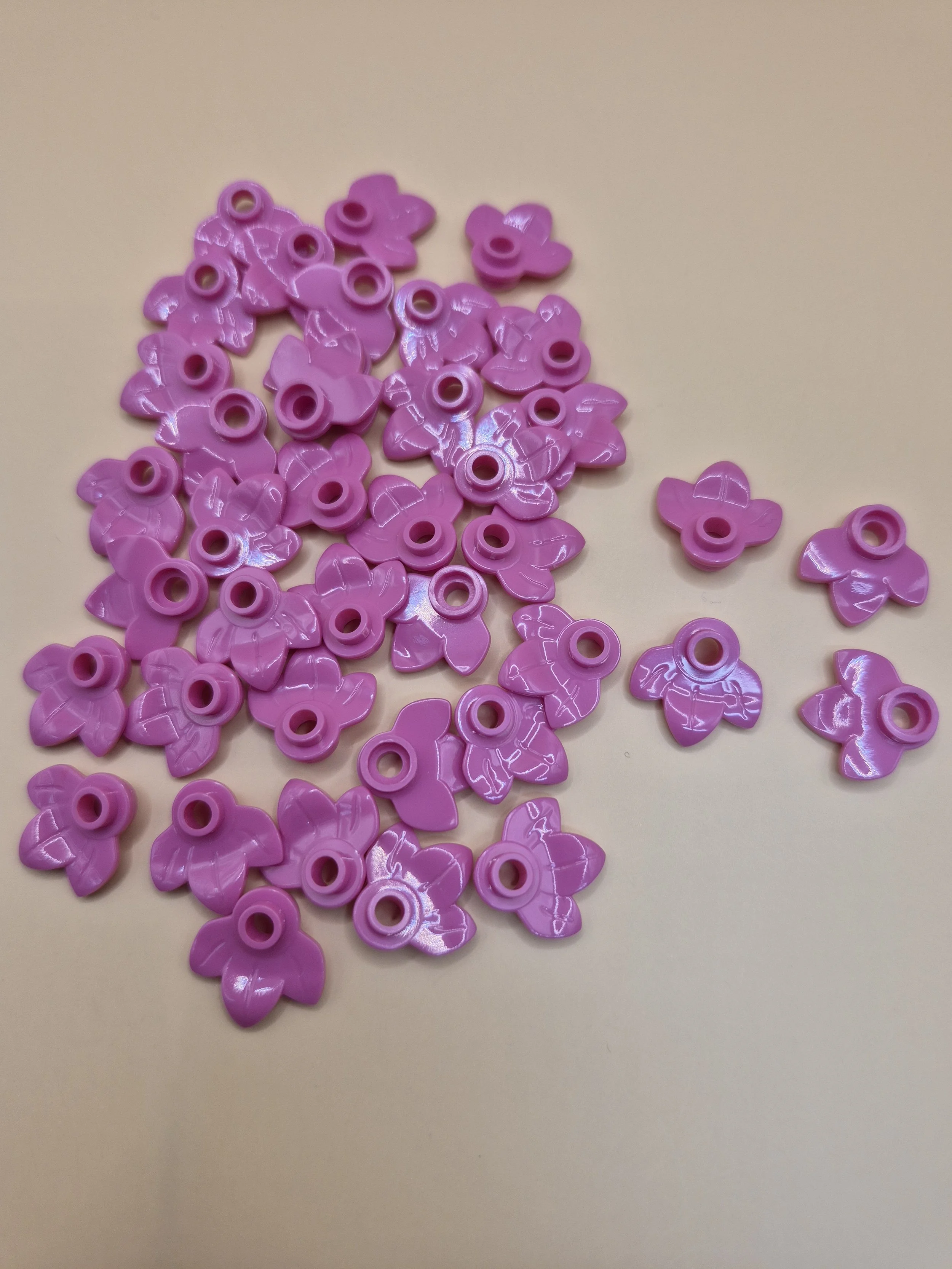 Dark Pink Leaf for lei parts