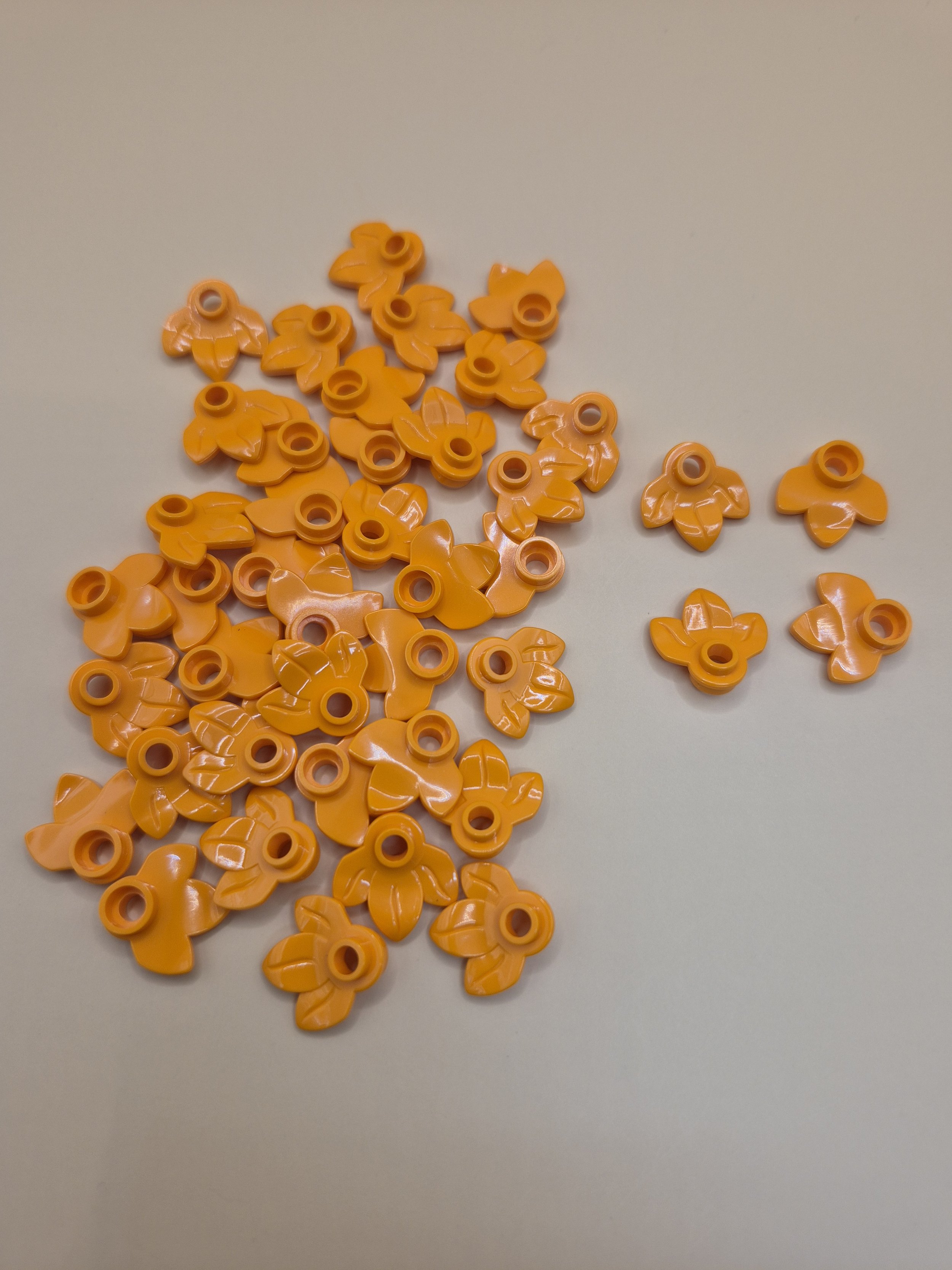 Orange Leaf for lei parts