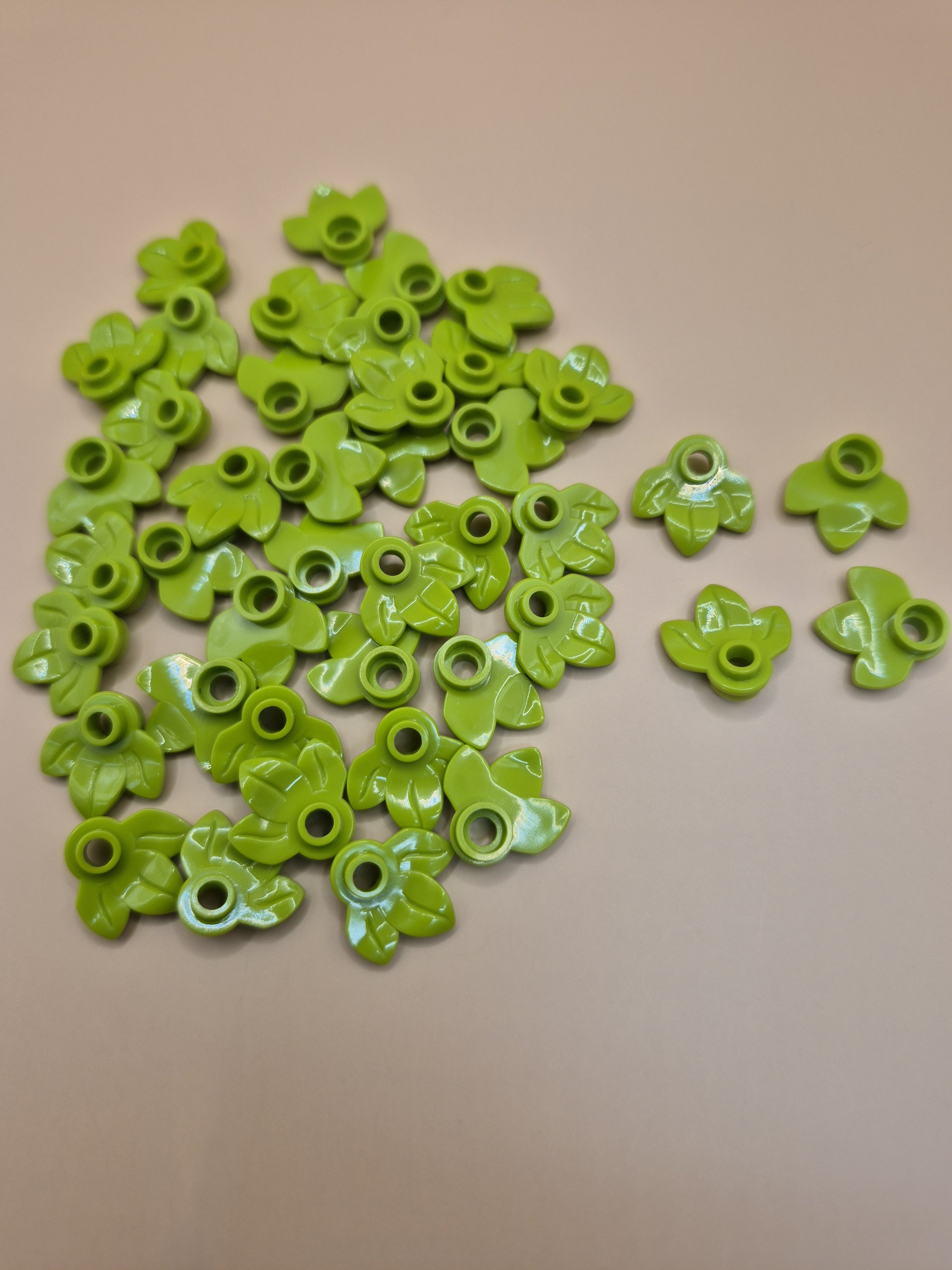 Lime Green Leaf for lei parts