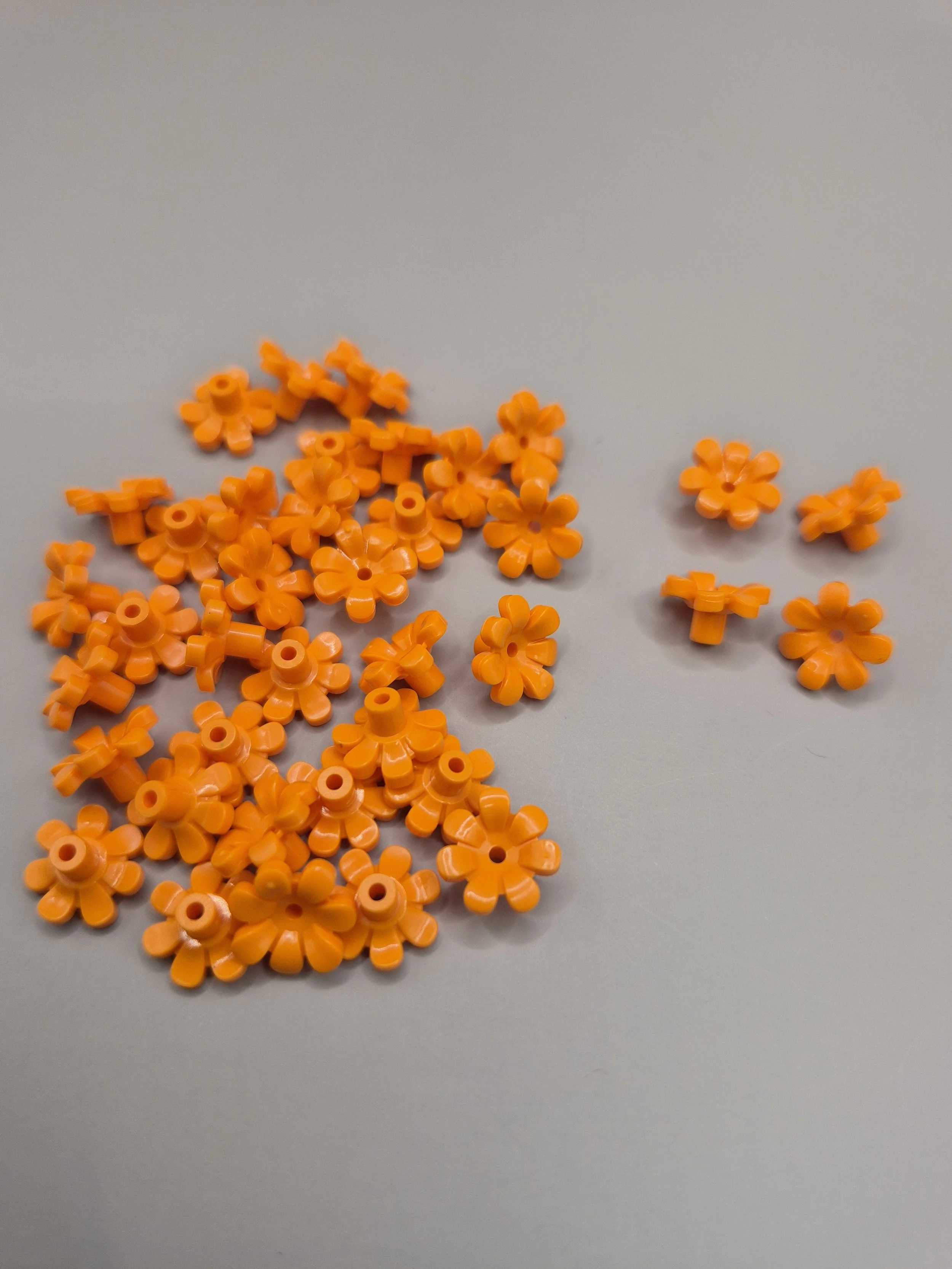 Orange Flower part for Lei parts