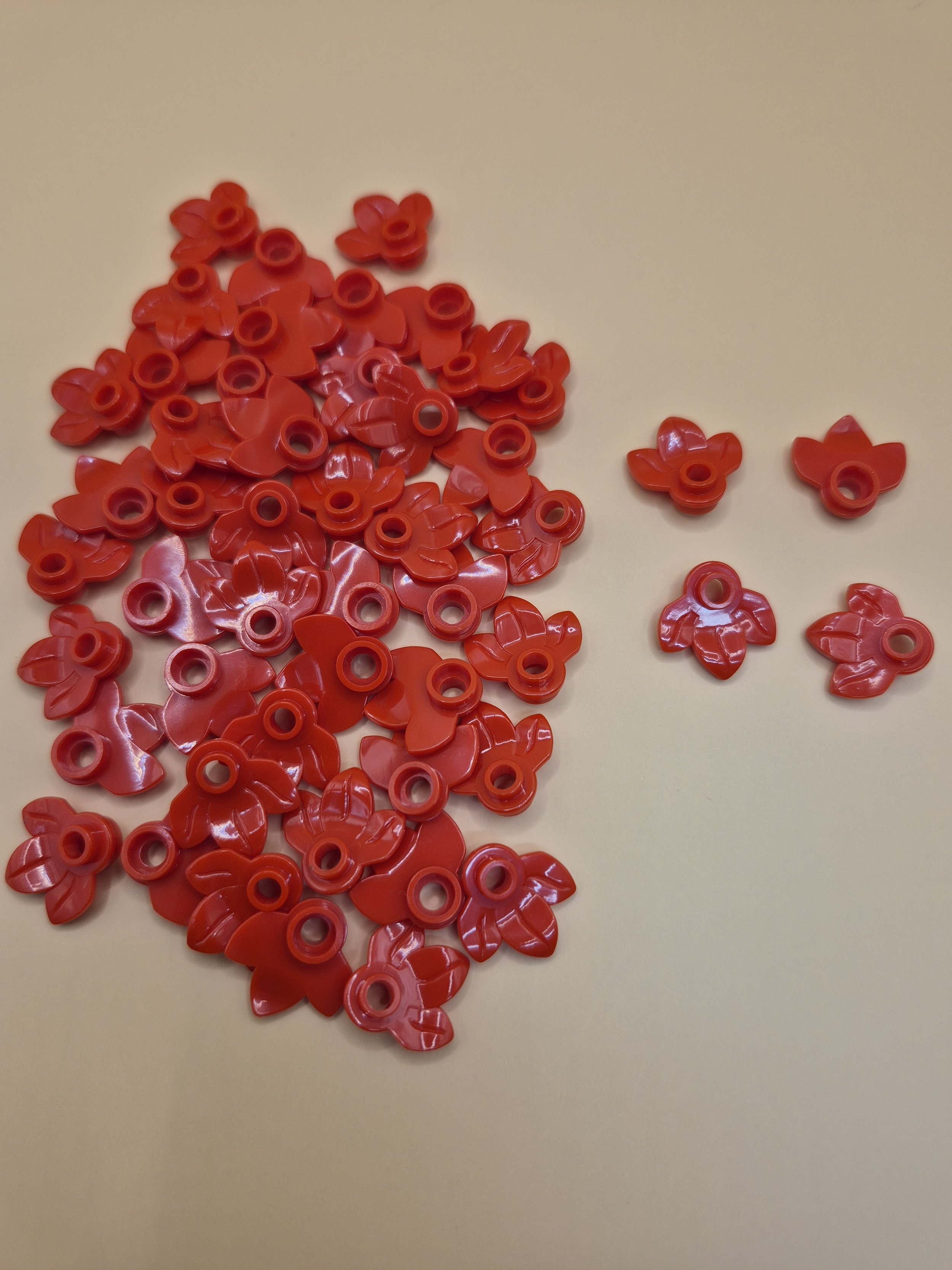 Red Leaf for lei parts