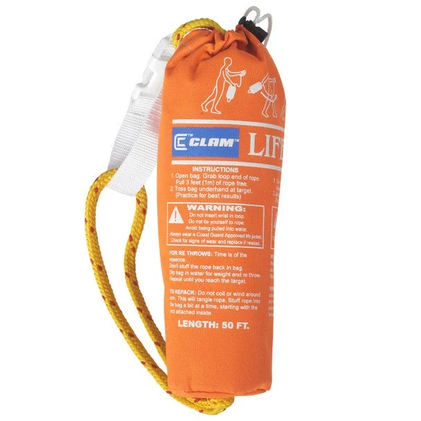 Clam Emergency Throw Rope