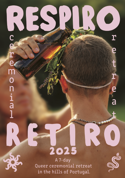 A 7-Day Immersion for male identifying bodies.