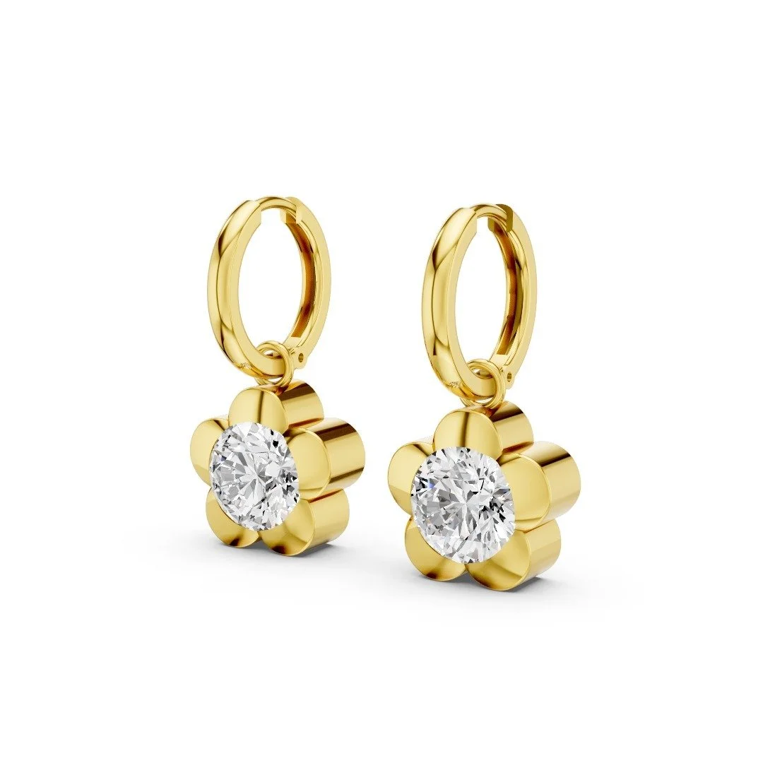 Flower Earing with White Diamond a.jpeg