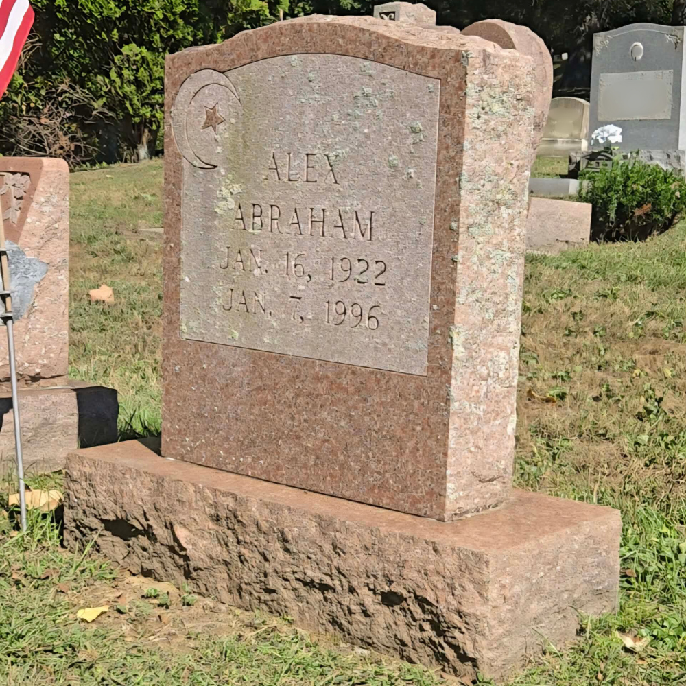 before cleaning headstone.png