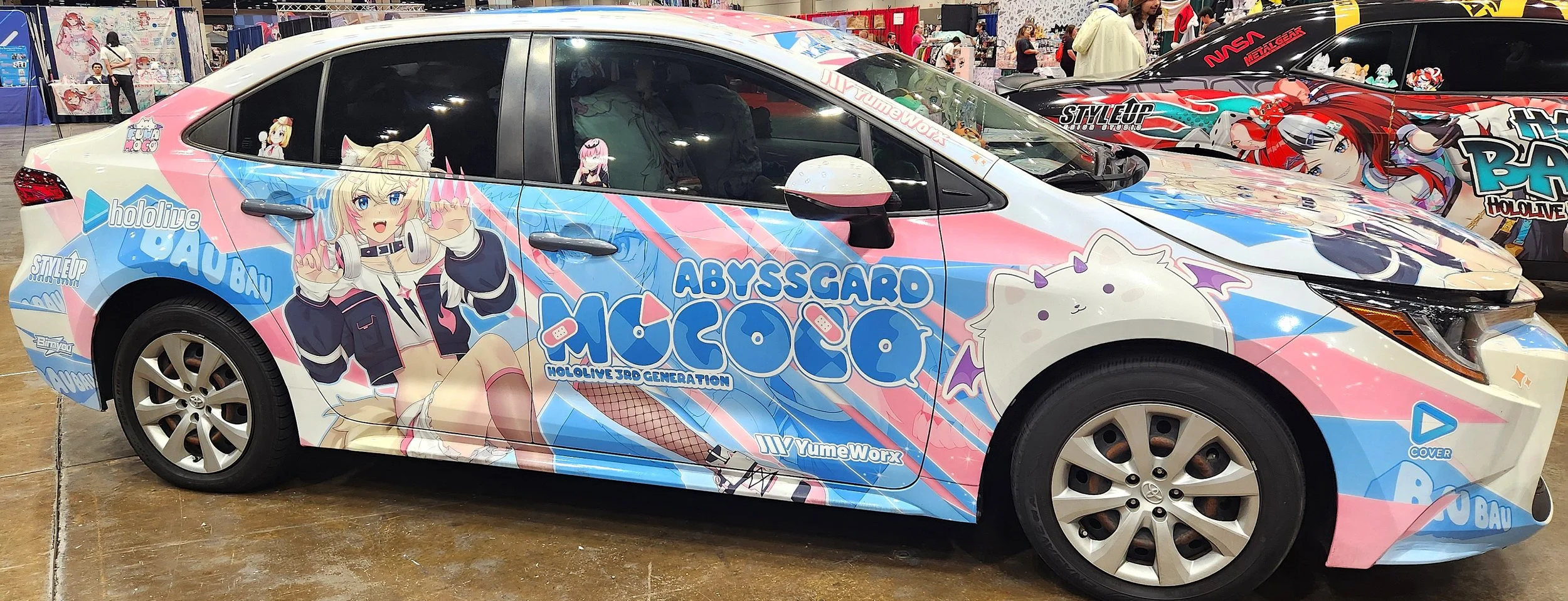 2021 Toyota Corolla / Fuwamoco from Hololive / vanityuwu