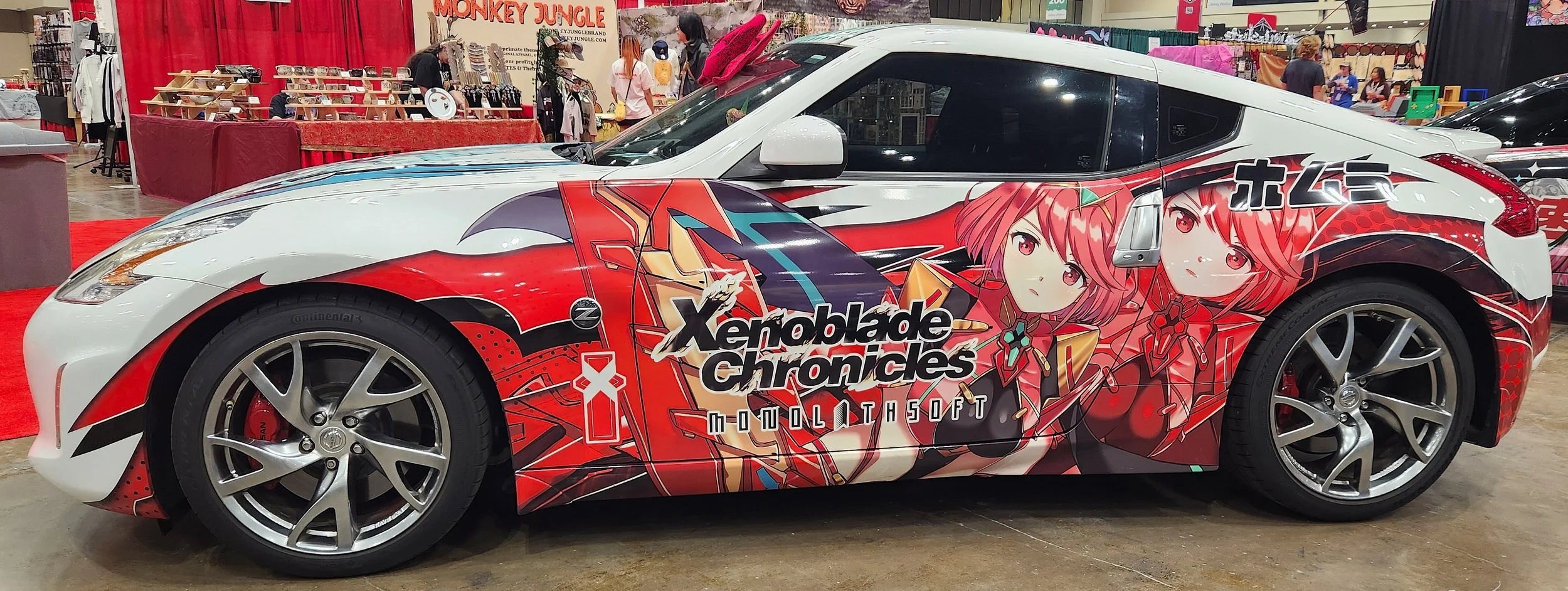 2017 Nissan 370Z / Pyra, Mythra, and Pneuma from Xenoblade Chronicles 2 / quadrupppple