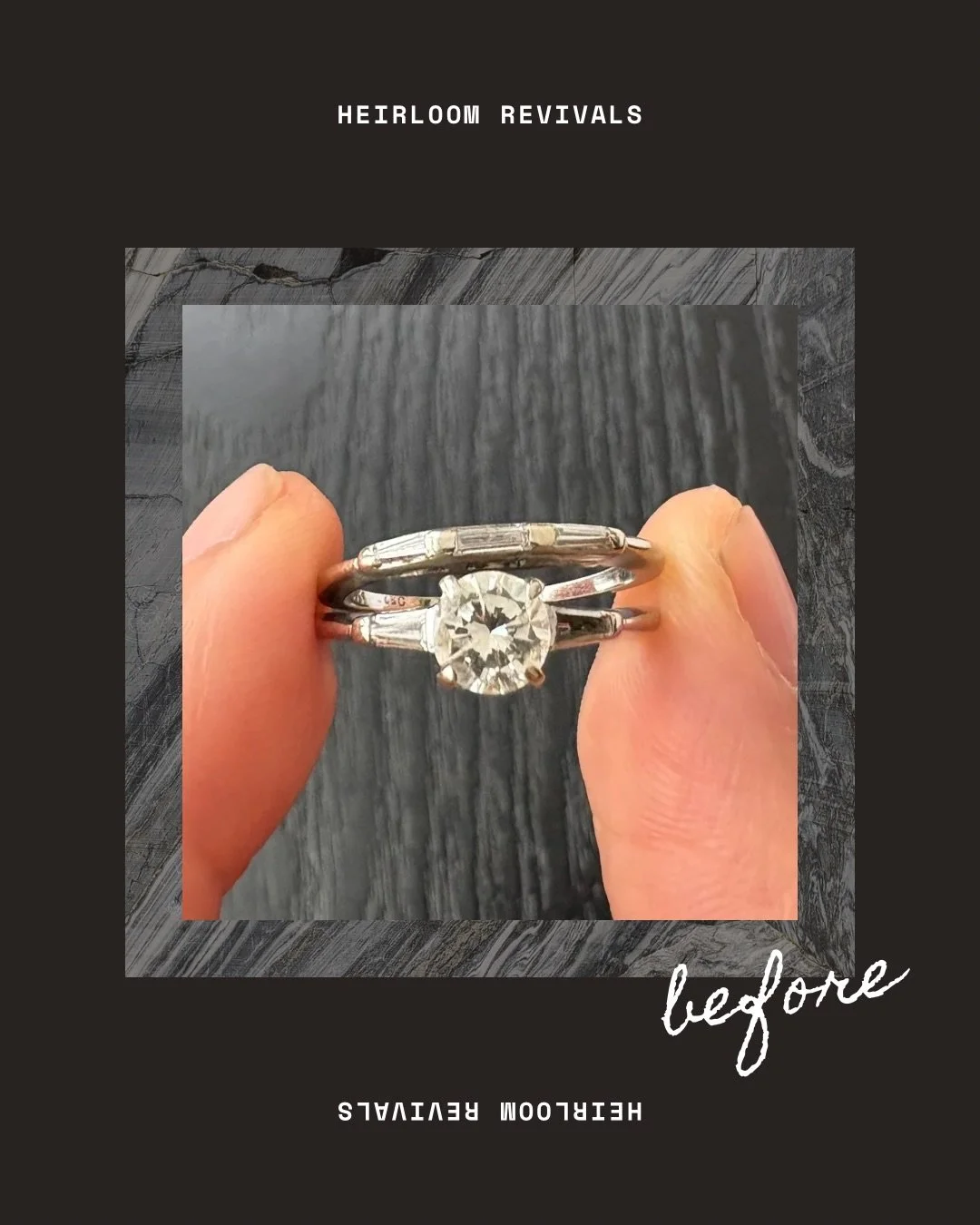 Breathing new life into heirloom pieces is always a fun challenge&hellip;and reveal! I&rsquo;m loving this recent everyday ring we did for Gaby. If you have family jewels sitting around waiting to be revitalized, don&rsquo;t hesitate to reach out. Ma