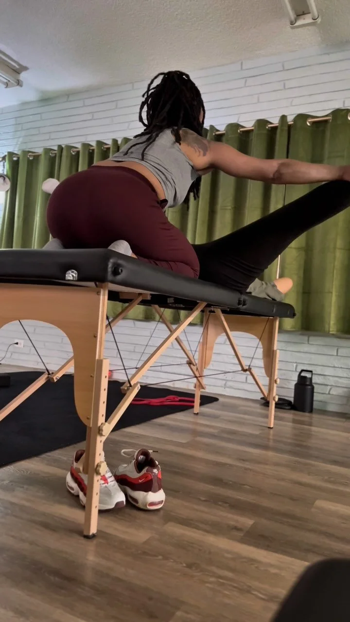 table work is intimate, intentional, and just a lil addictive. Come get stretched like you deserve.
Far from your average stretch… it’s bodywork that whispers to the parts of you craving release. Let go, and get funktional. #iGetFunkt