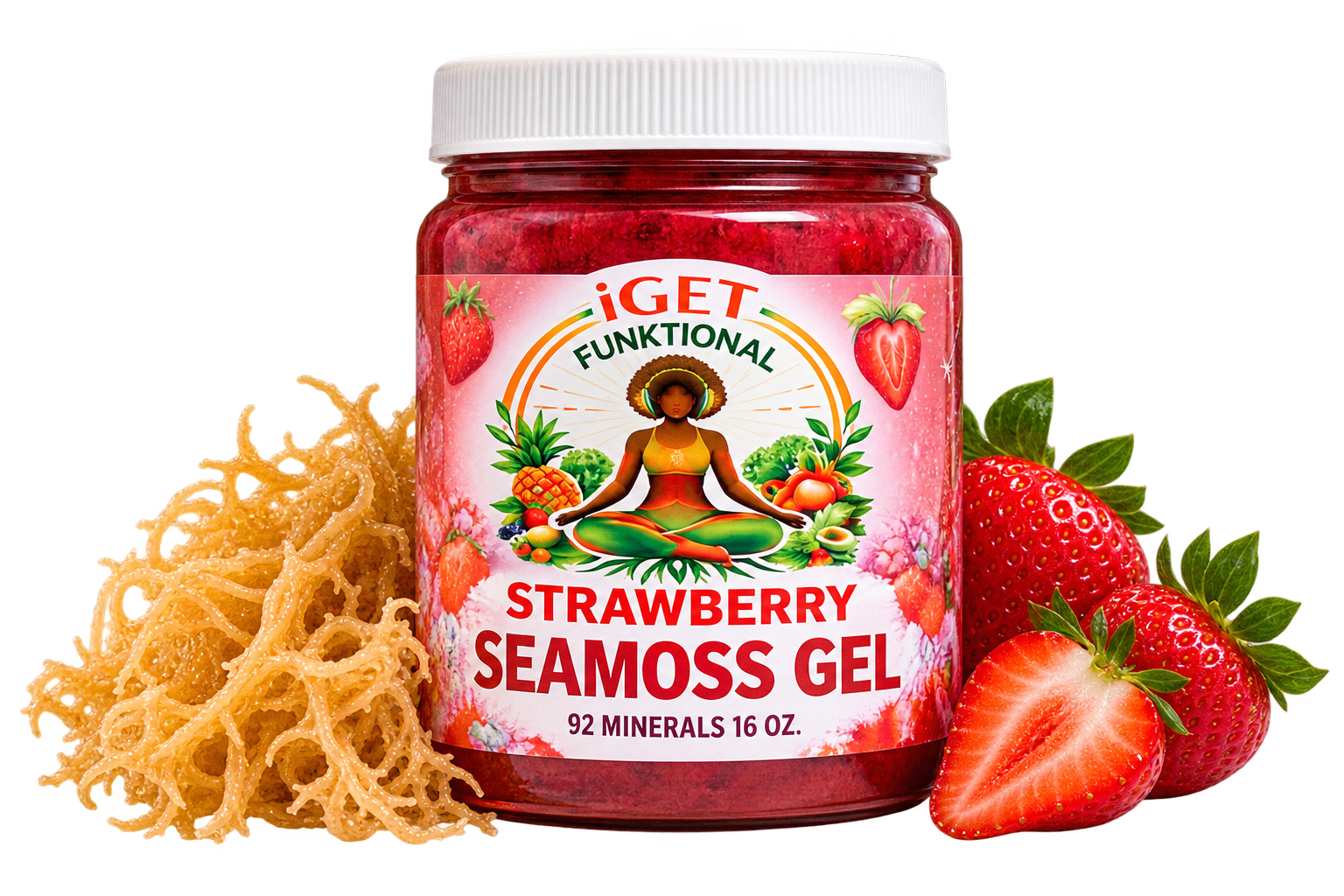 Strawberry Seamoss Gel