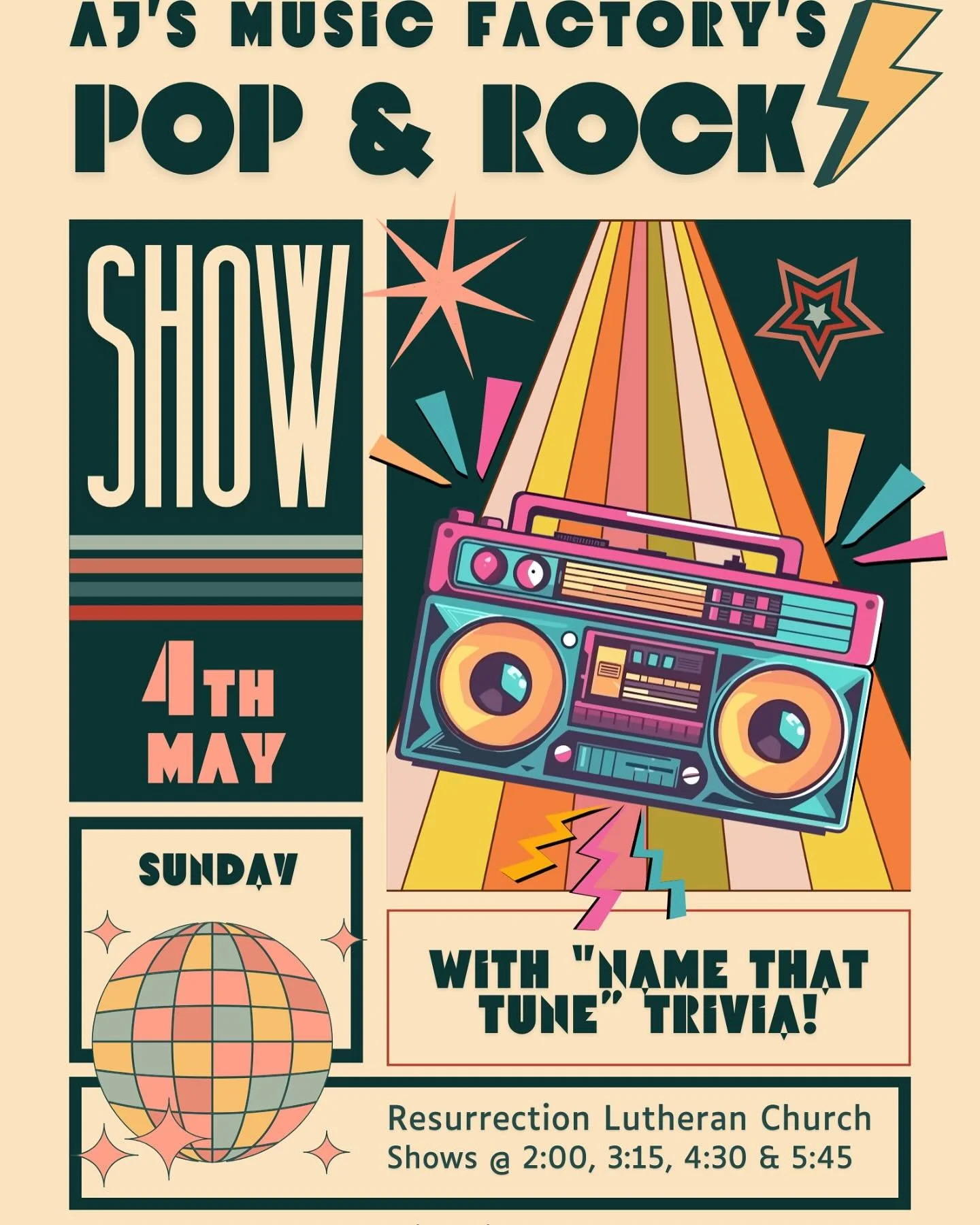 Pop &amp; Rock Showcase sign-ups just went out! Check your emails! Looking forward to this super fun, rockin&rsquo; event!!!! 🎸 🎹 🎤 🤘