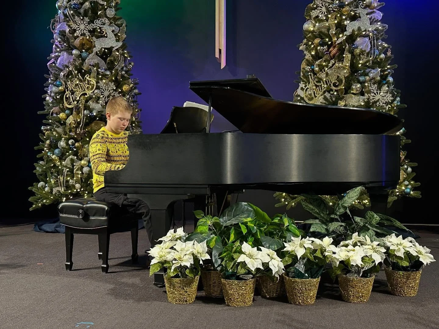 Enjoy a few highlights from our Holiday Recitals! We had fun watching snippets from our favorite holiday movies as students walked up for their performances. Between the movies and the music, I believe we all walked out in a festive mood! 🎄❄️🤶So gr