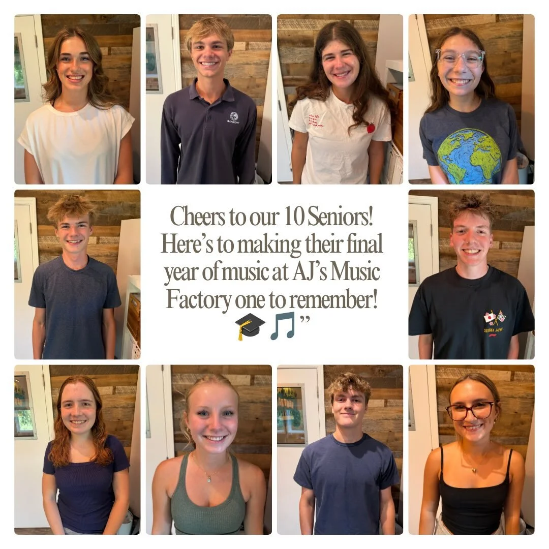 Some of these kids have been with us since they were 7 years old! What an absolute honor and privilege to watch them all grow both personally and musically. Bring on 2026-2027! 💛🎹🎤🎸🧡