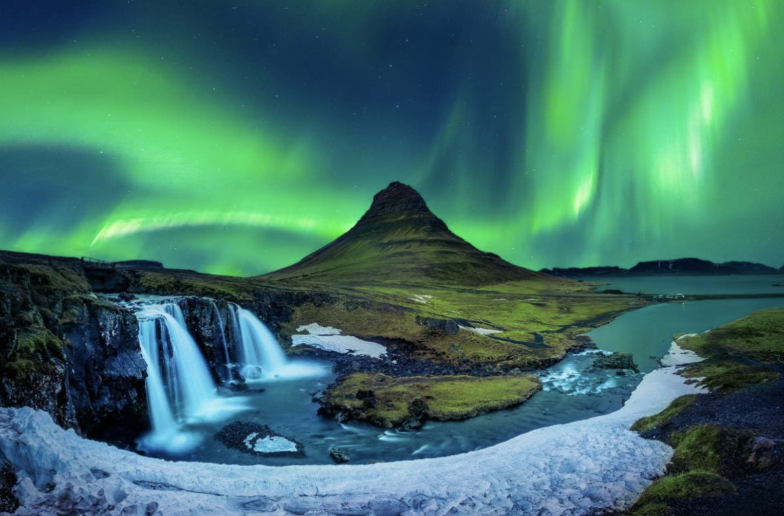 Under the Aurora Borealis