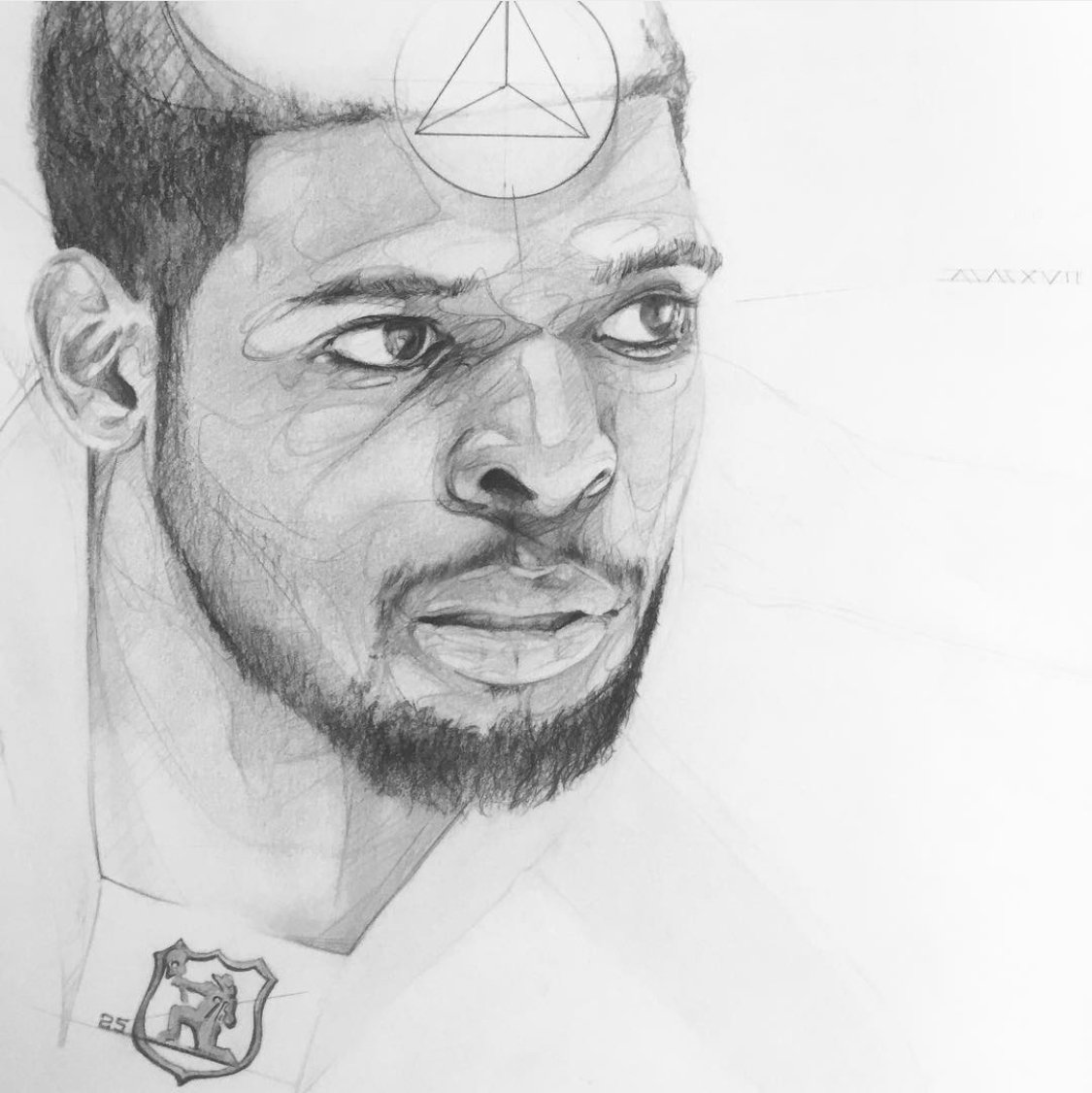 PK- ALWAYS A HAB. Graphite pencils on paper. 19”x 25”. (2018)