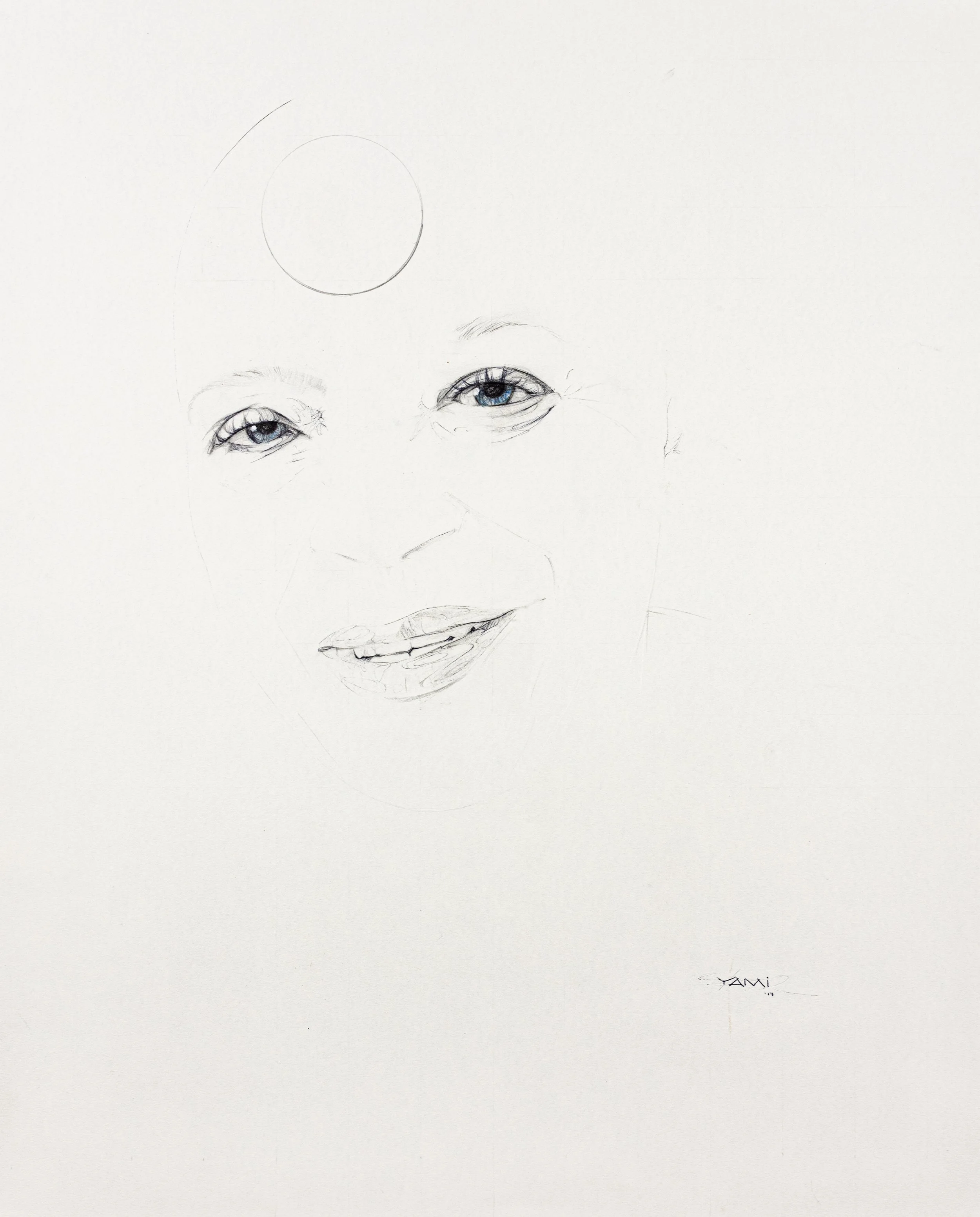 ABBY. Graphite pencils on paper. 11”x 14”. 2017