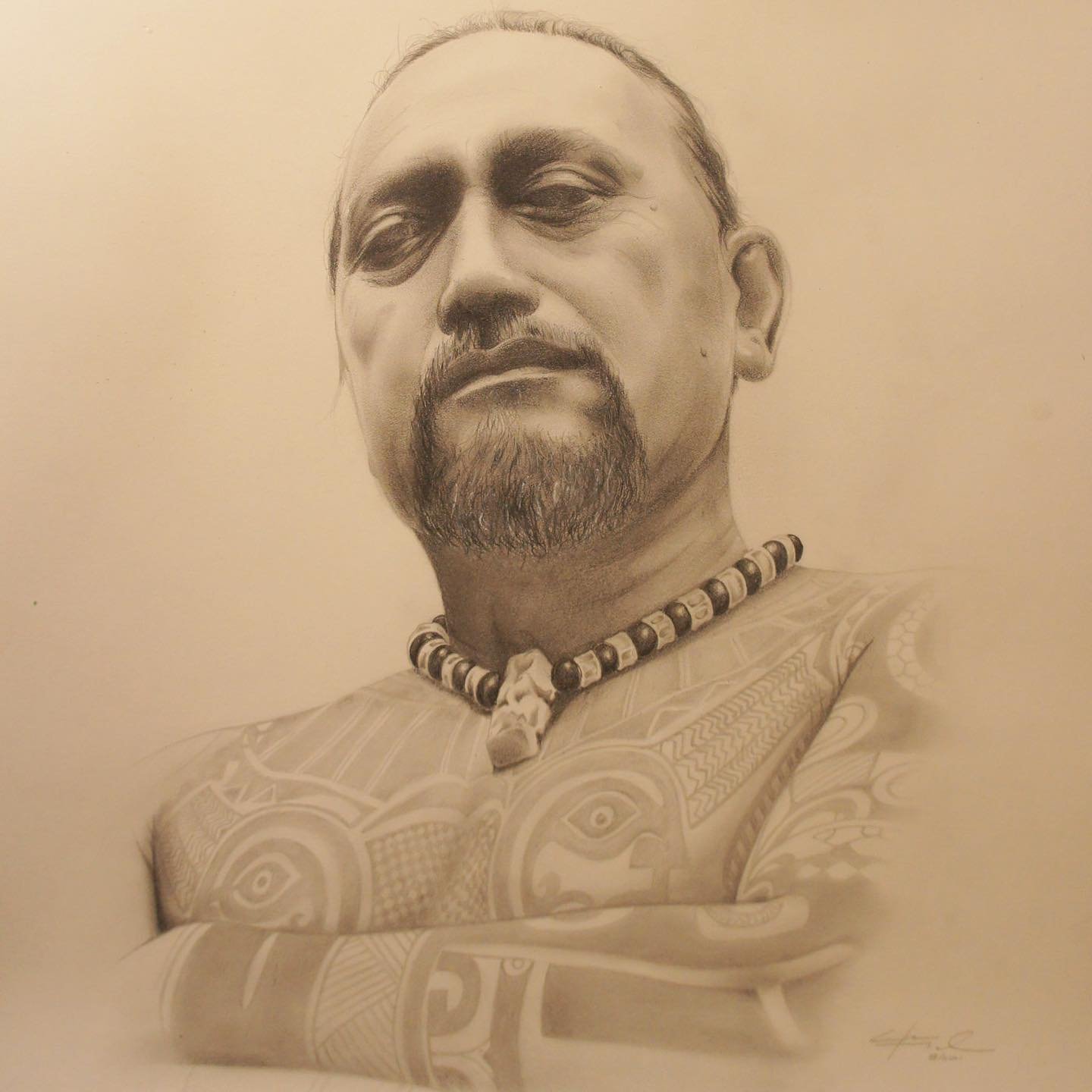 Roonui. Graphite pencils on paper. Crayons graphite sur papier. 11”x 14”. (2011)