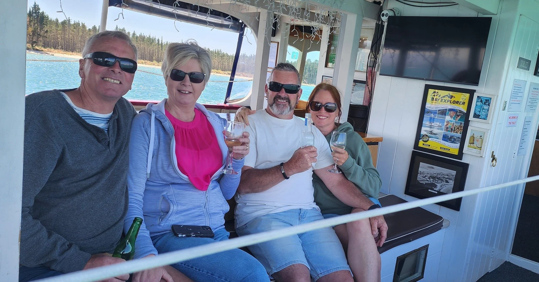 🍷🍻🌬️ Drinks in hand, sea breeze in your hair, and nothing but good vibes ahead
There&rsquo;s something special about slowing down, sipping your favourite drop, and sharing the moment with whānau on the water 💙

Whether it&rsquo;s a family outing,