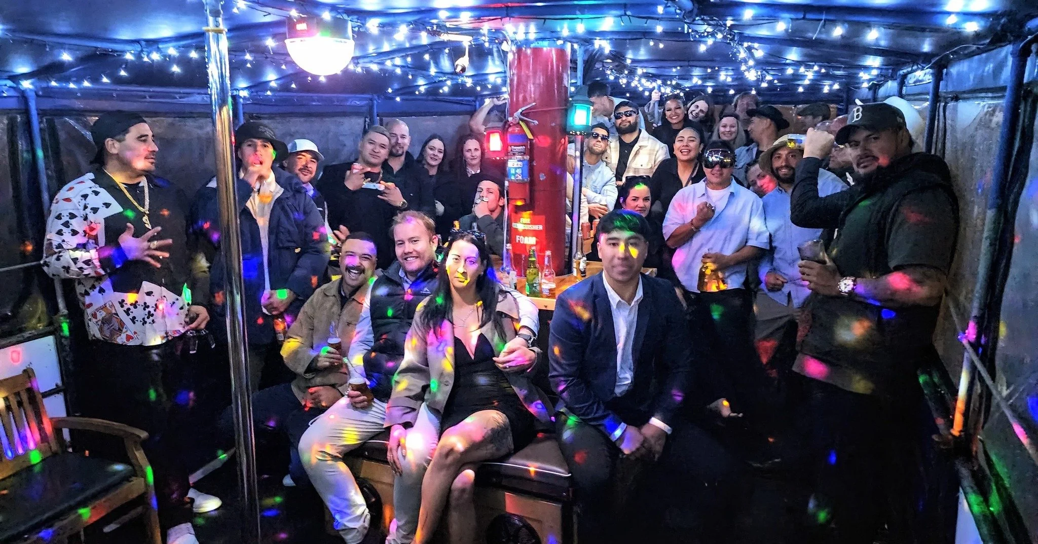 Now THIS is how you celebrate a 30th! 💃🕺 When the sun goes down, the disco lights come on. We are fully equipped for your next big bash&mdash;birthdays, hens, stags, we do it all!
.
.
.
#kewpiecruises #tauranga #taurangaparty #taurangapartyhire #ta