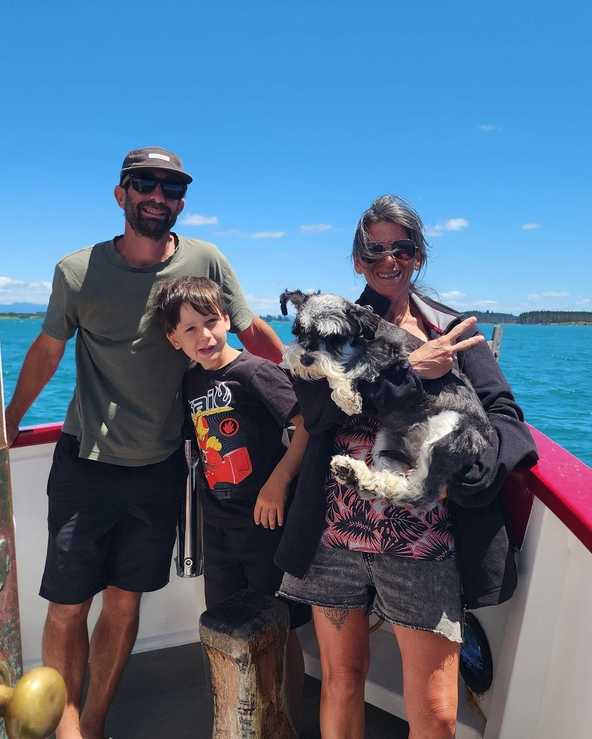 Looking for the ultimate family outing this long weekend? Hop on board for a 90-minute Scenic Cruise around the beautiful Tauranga Harbour! 🛥️✨

🗺️ 90 mins of stunning harbour sights.
 ☕ Snacks &amp; a fully licensed bar for the big kids.
🐕 Dog-fr